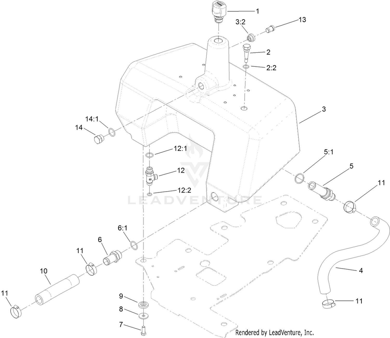 Hydraulic Tank Assembly