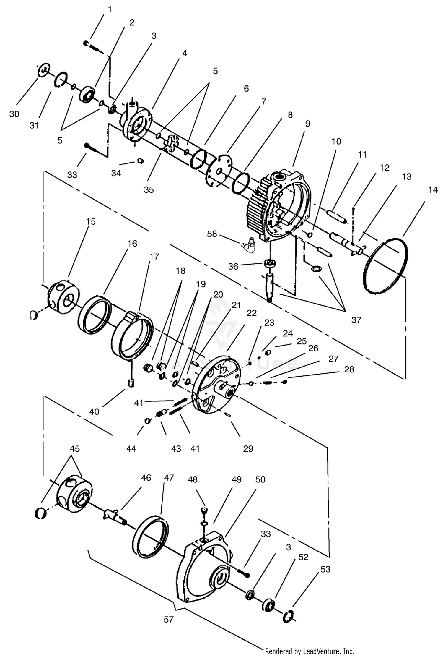 Eaton Hydrostatic Transmission #1100-062