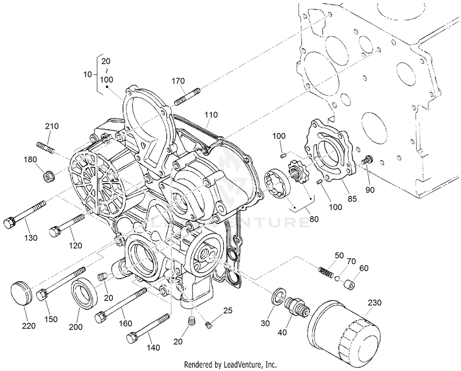 Gear Case Assembly
