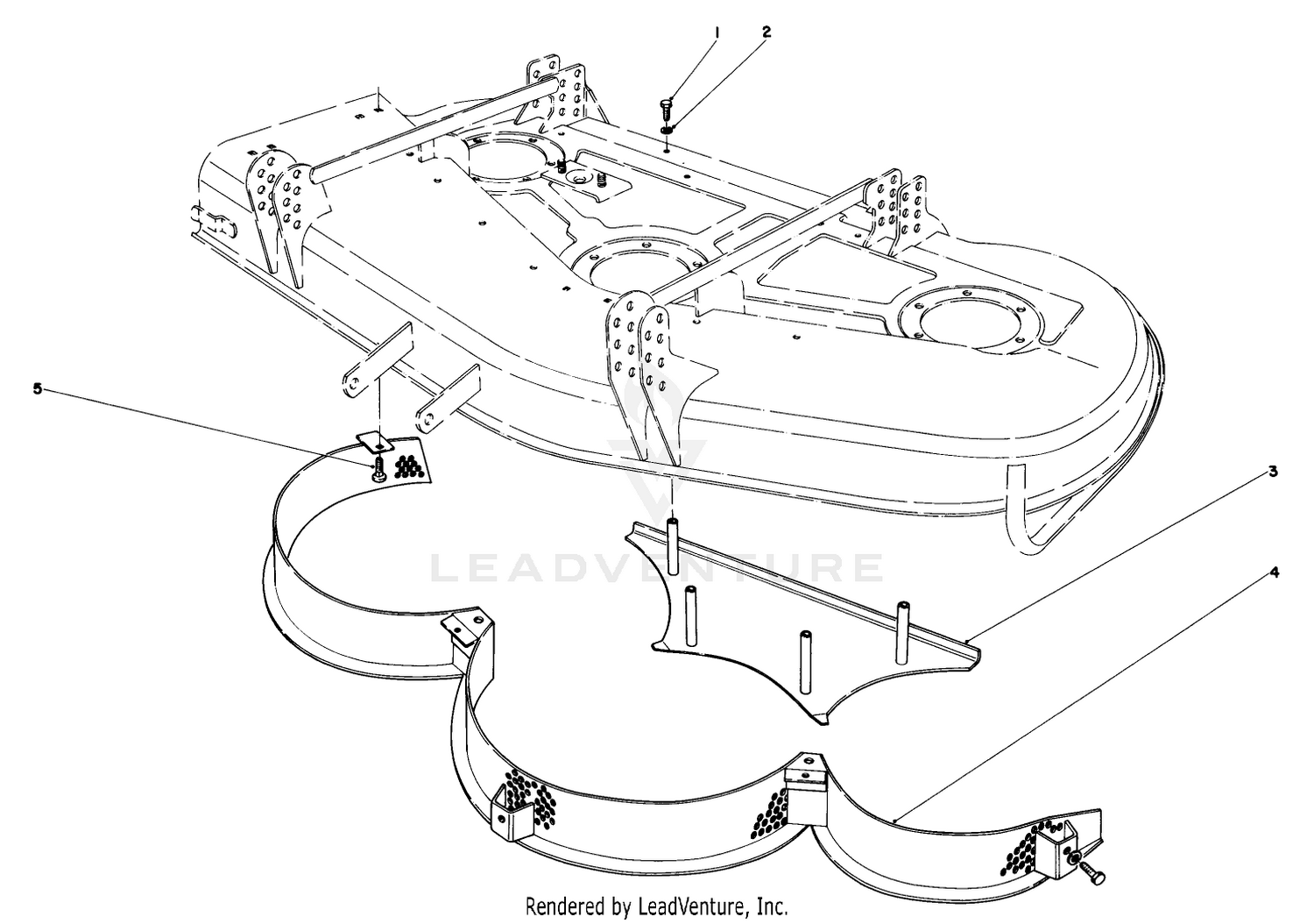 Mulcher Kit Model No. 30700 (optional) (for Cutting Unit Model 30555)