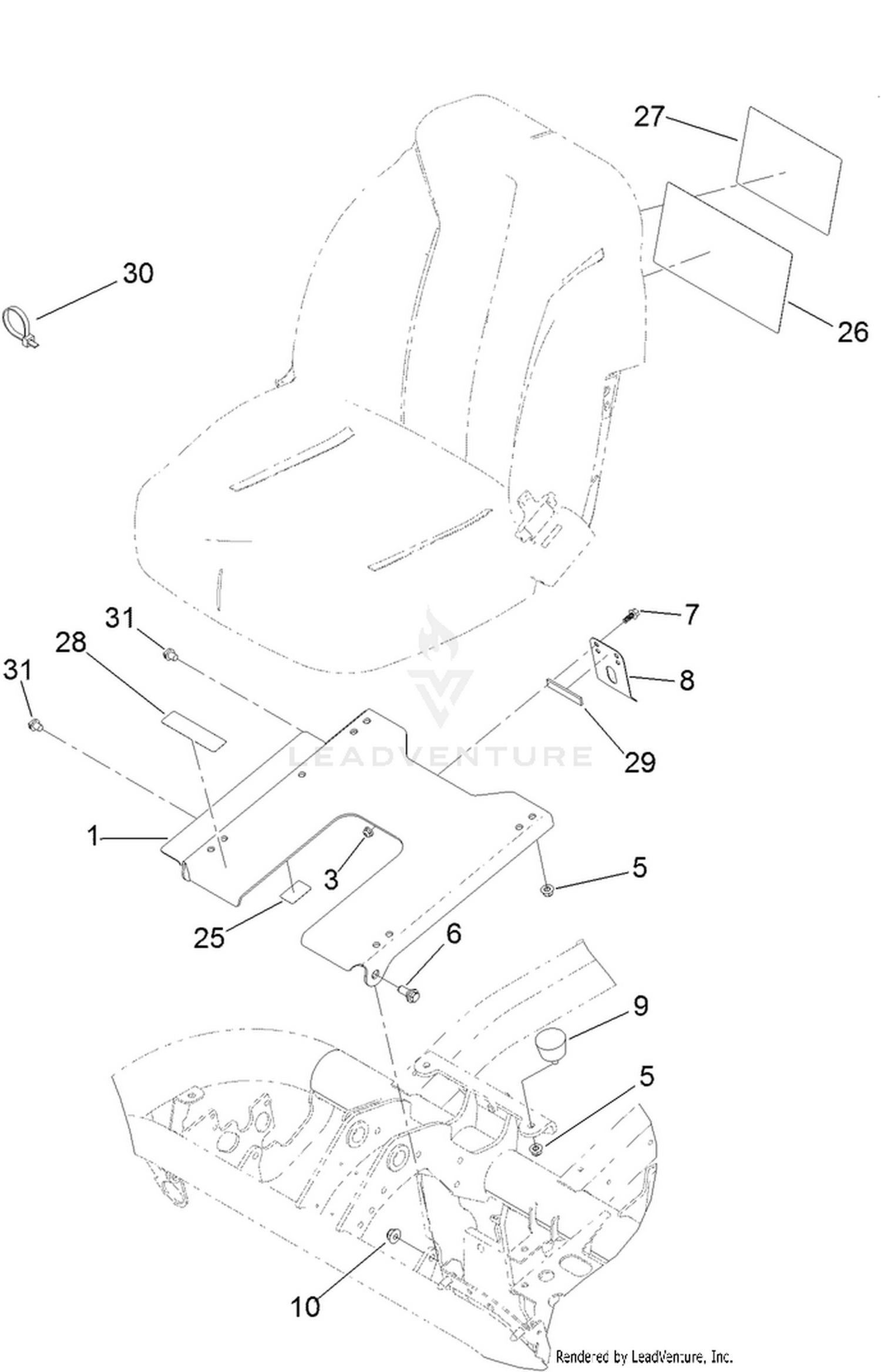 Seatbase Assembly