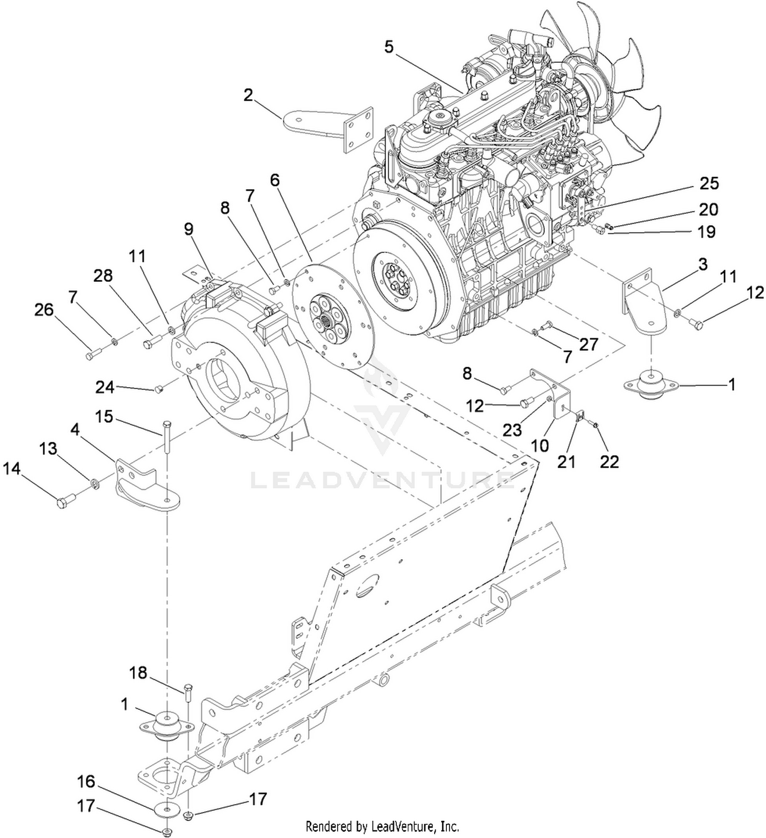 Engine Mounting Assembly
