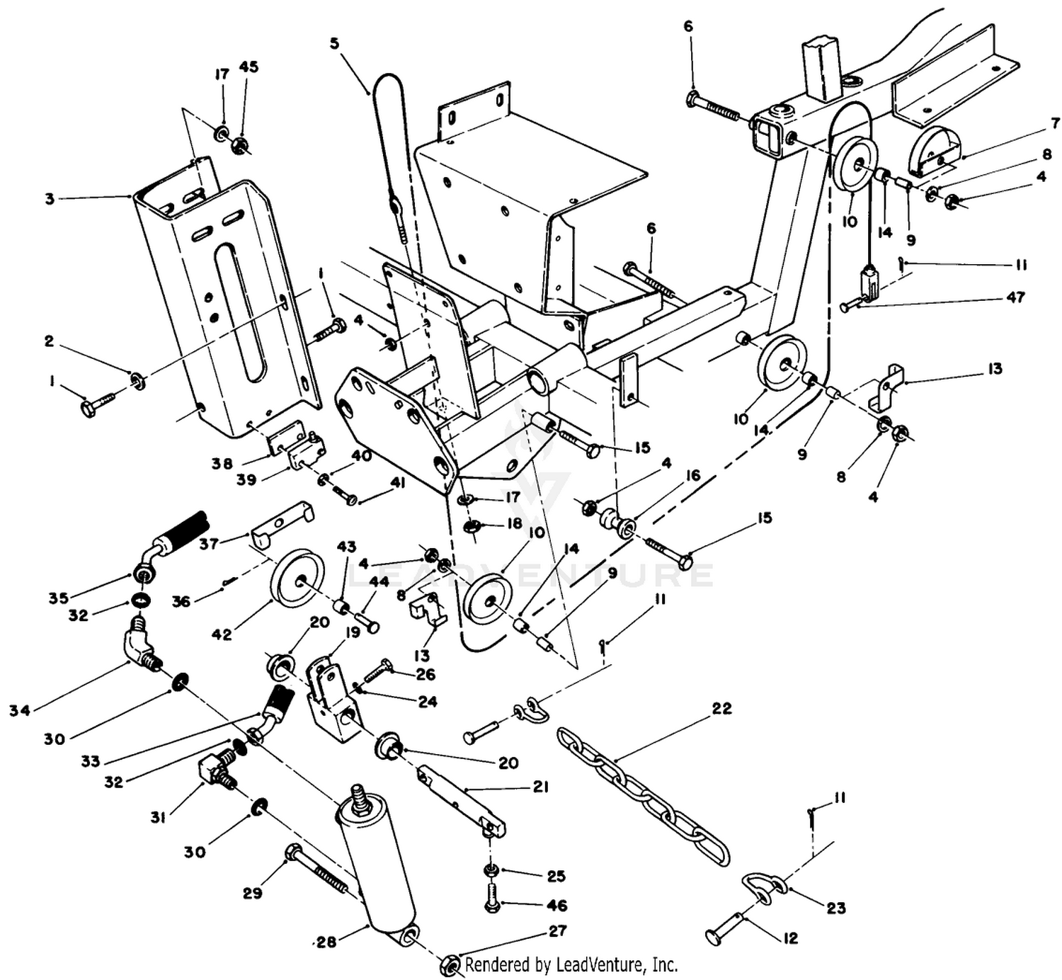 Cutting Unit Lift Assembly