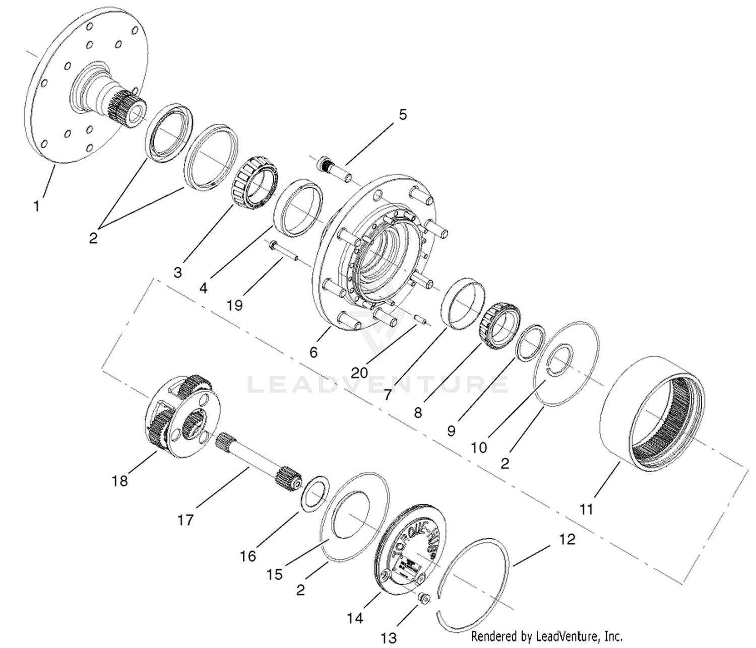 Planetary Assembly No. 104-0722-03