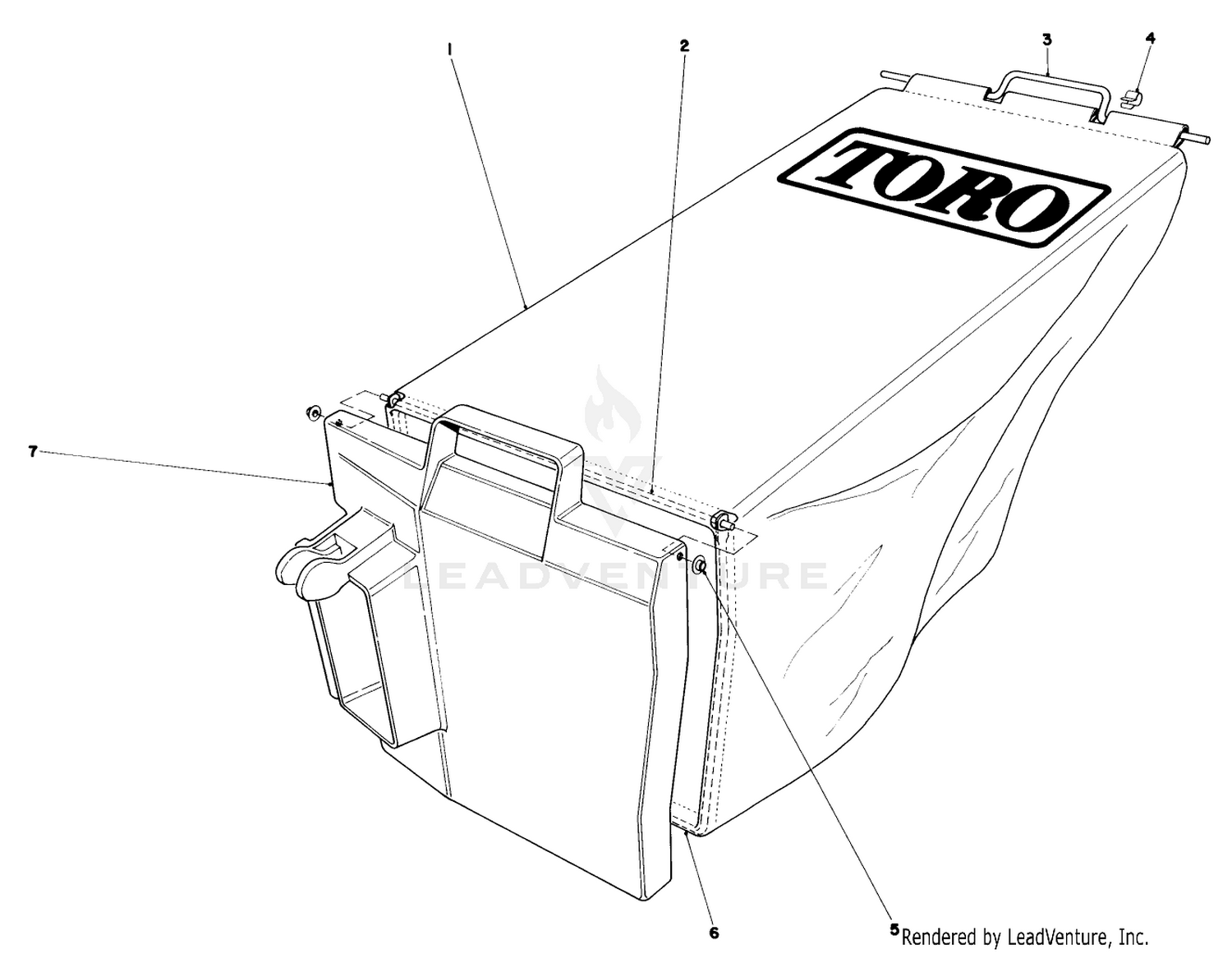 Grass Bag Assembly No. 11-4949