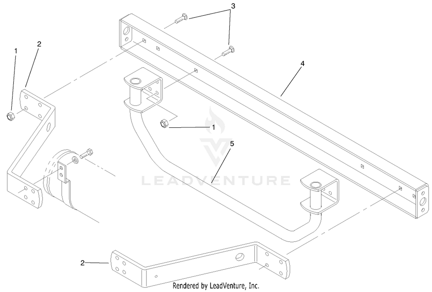 Bumper, Guard  Bracket Assembly