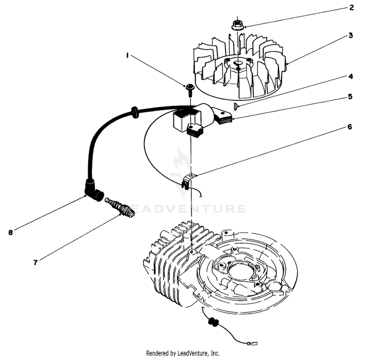 Flywheel  Magneto Assembly