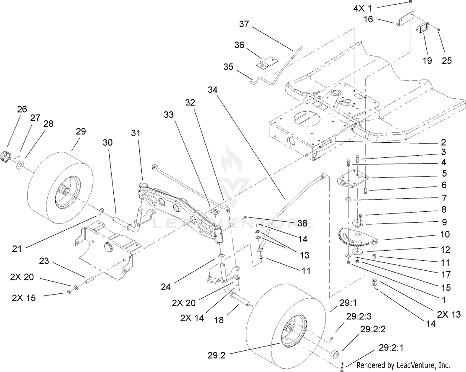 Steering Component Assembly