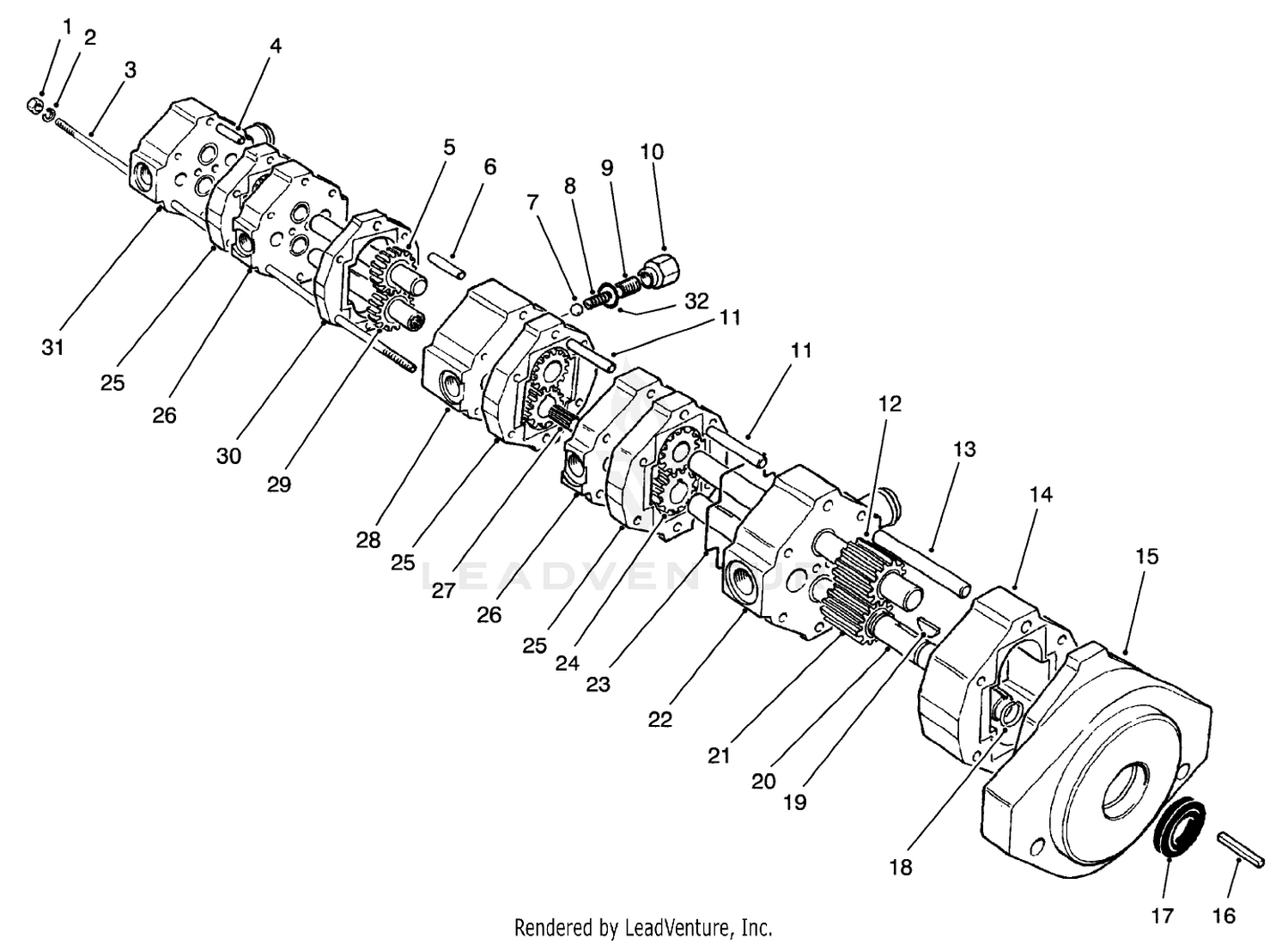 Hydraulic Pump 92-9764