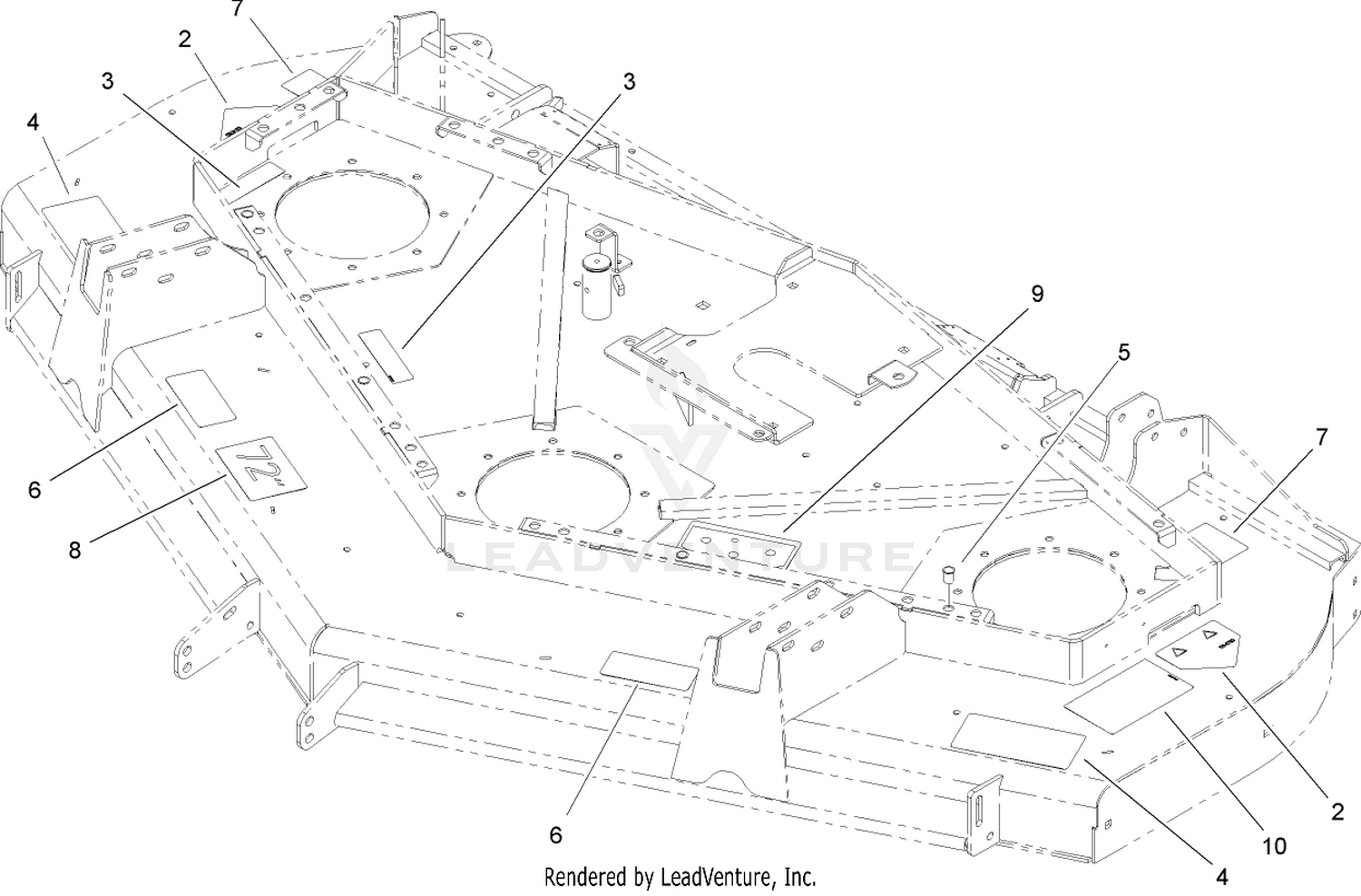 Deck Assembly No. 108-1975