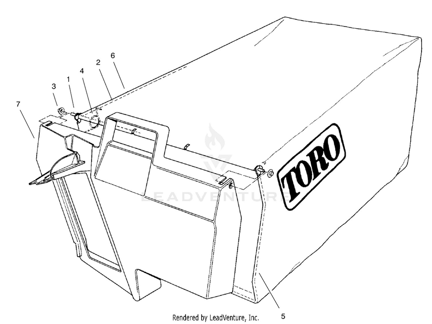 Grass Bag Assembly No. 98-9220