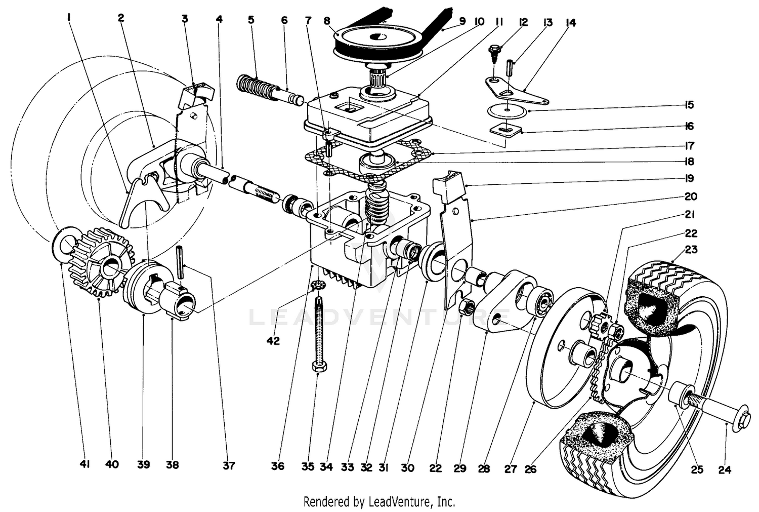 Gear Case Assembly
