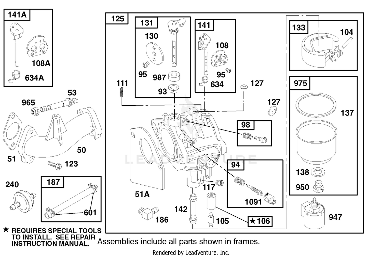 Engine Briggs  Stratton Model 28q777-0668-E1 4