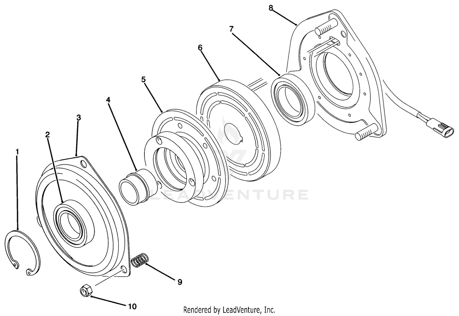 Clutch Assembly No. 86-5610