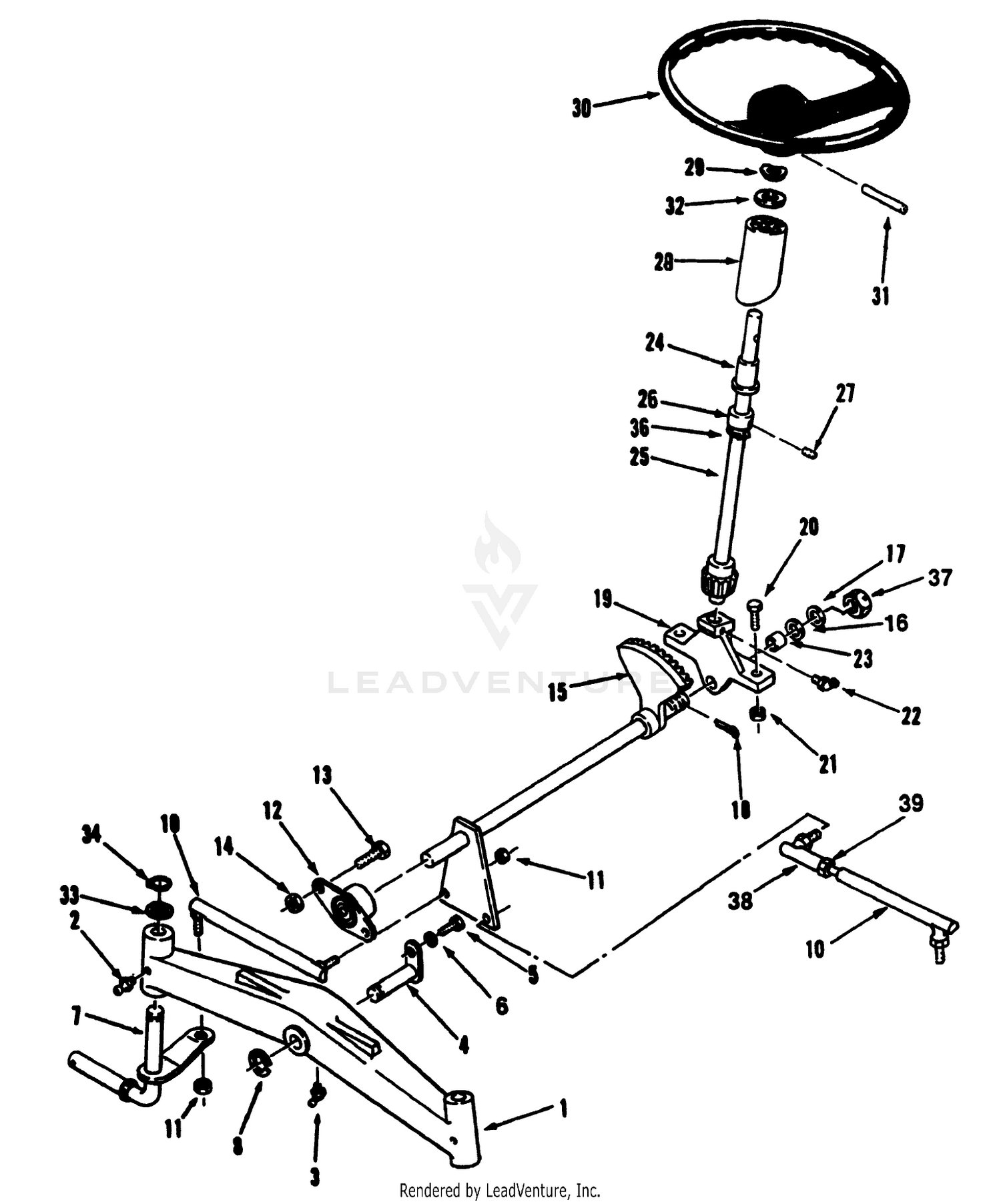 Front Axle And Steering