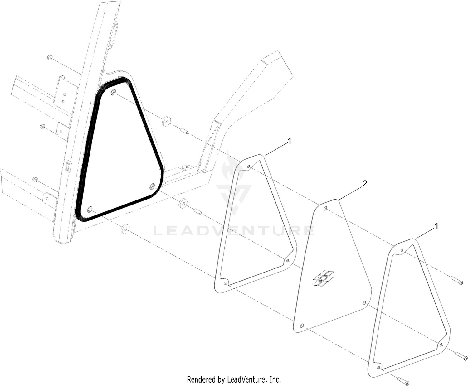 Window Guard Assembly No. 132-3295