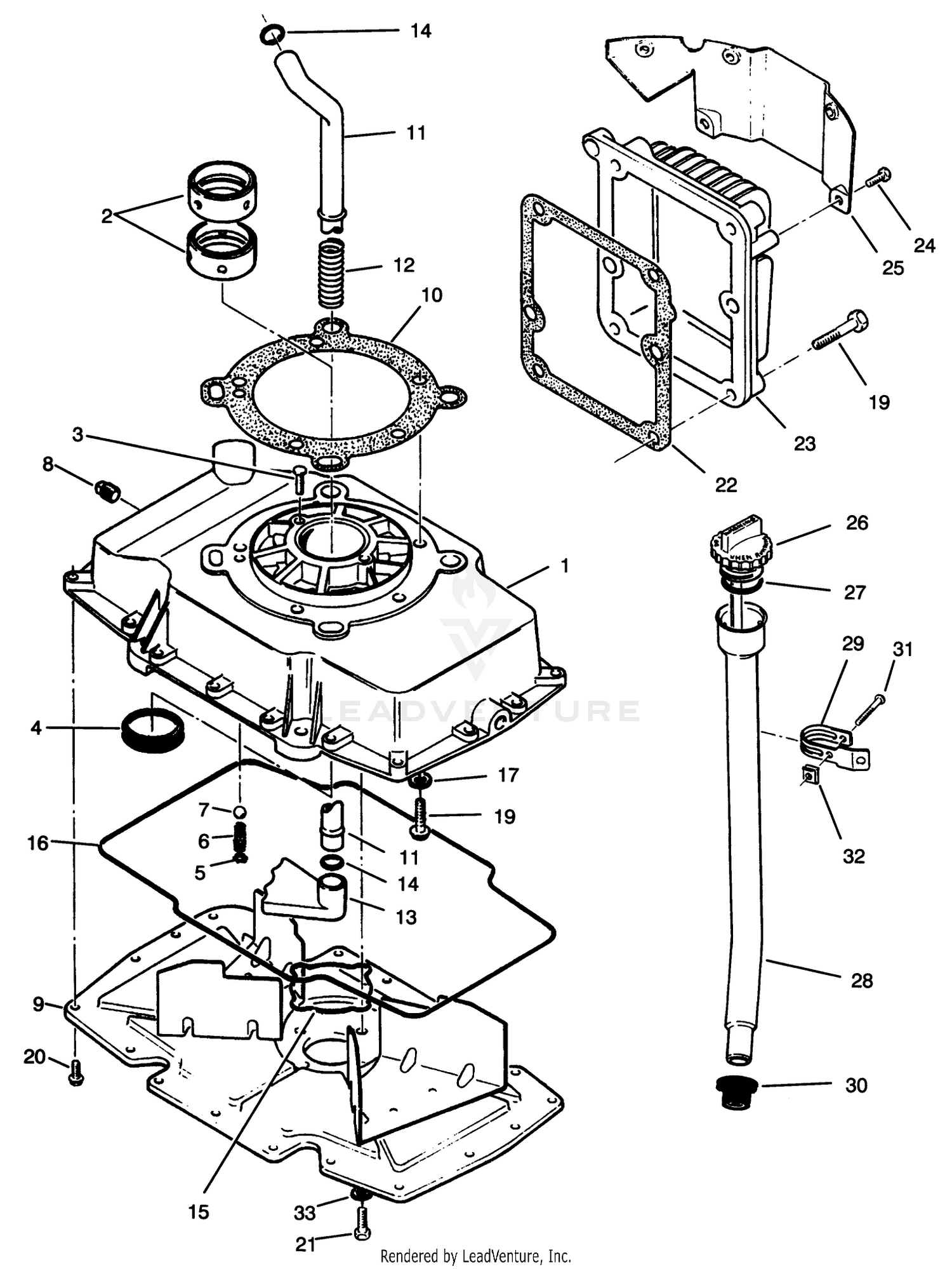 Oil Base  Fill Tube Assembly