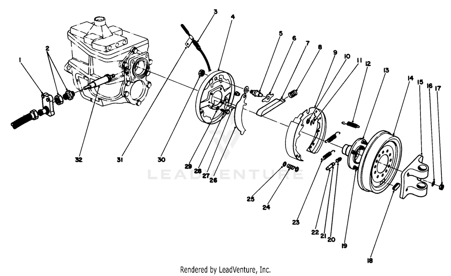 Parking Brake Assembly