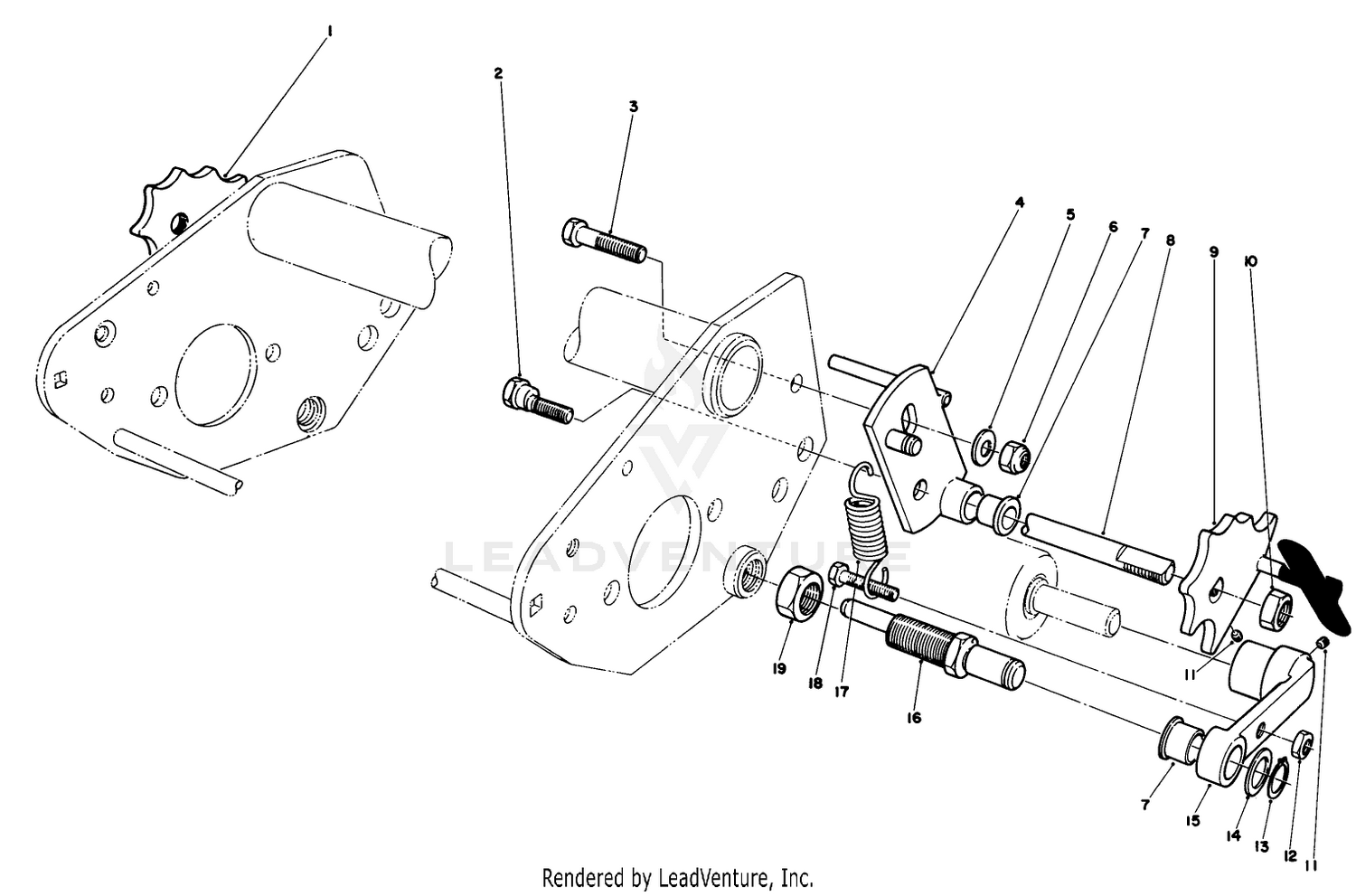 Quick Height-Of-Cut Kit Model No. 04451 (for Model No. 04450  04468 Cutting Units) (optional)