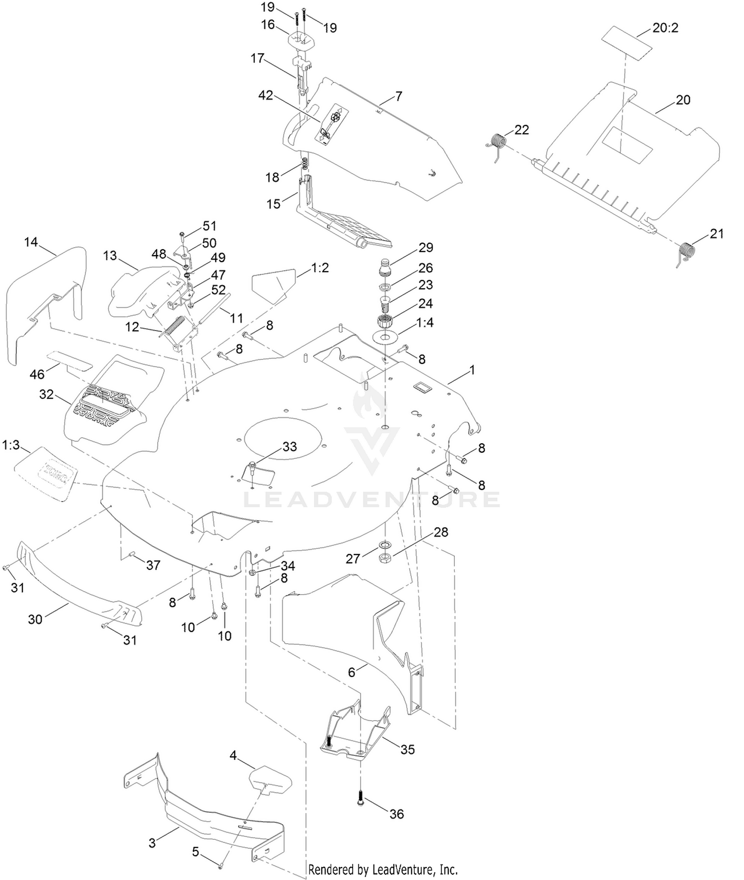 Housing and Baffle Assembly