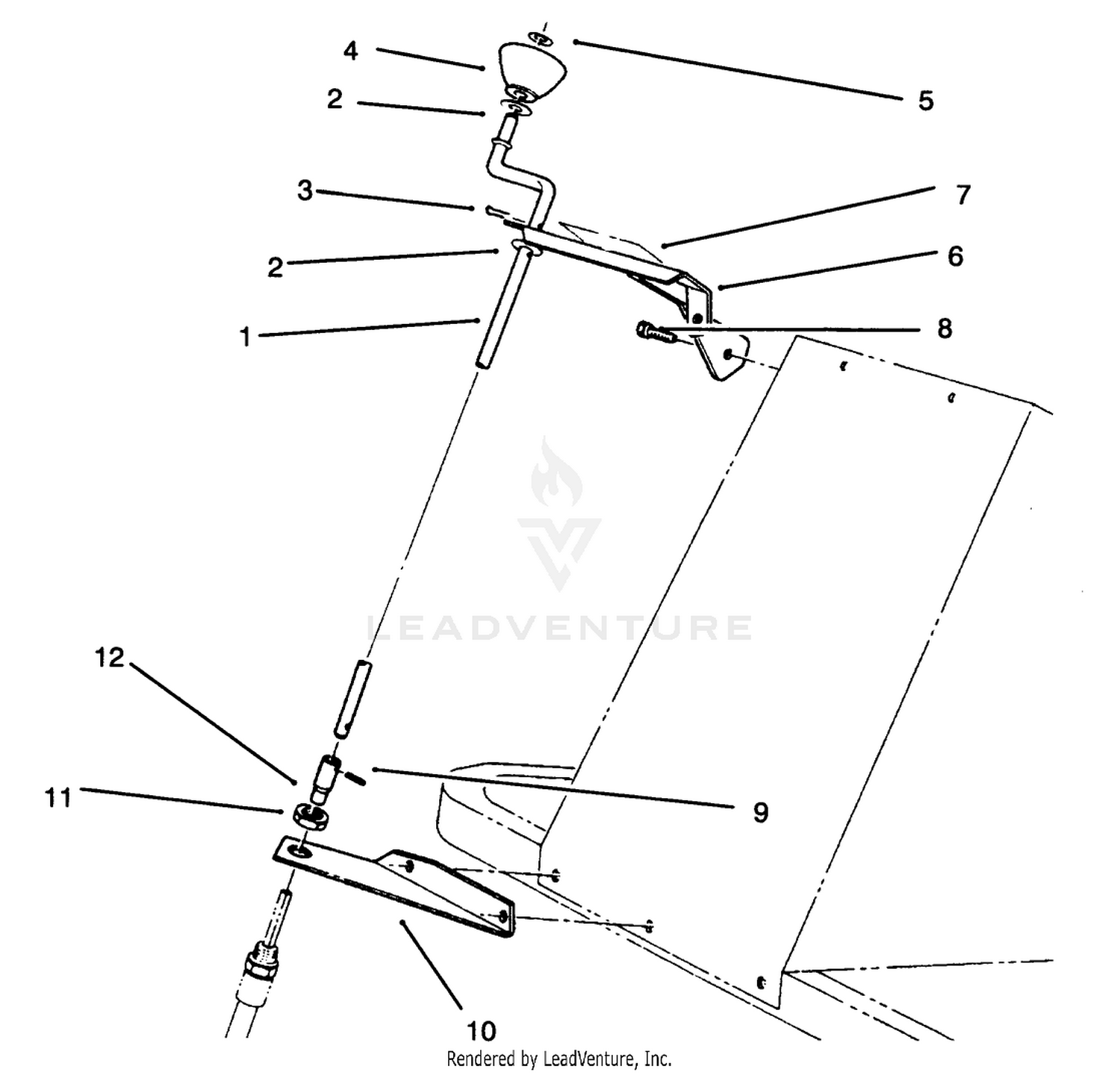 Chute Control Assembly