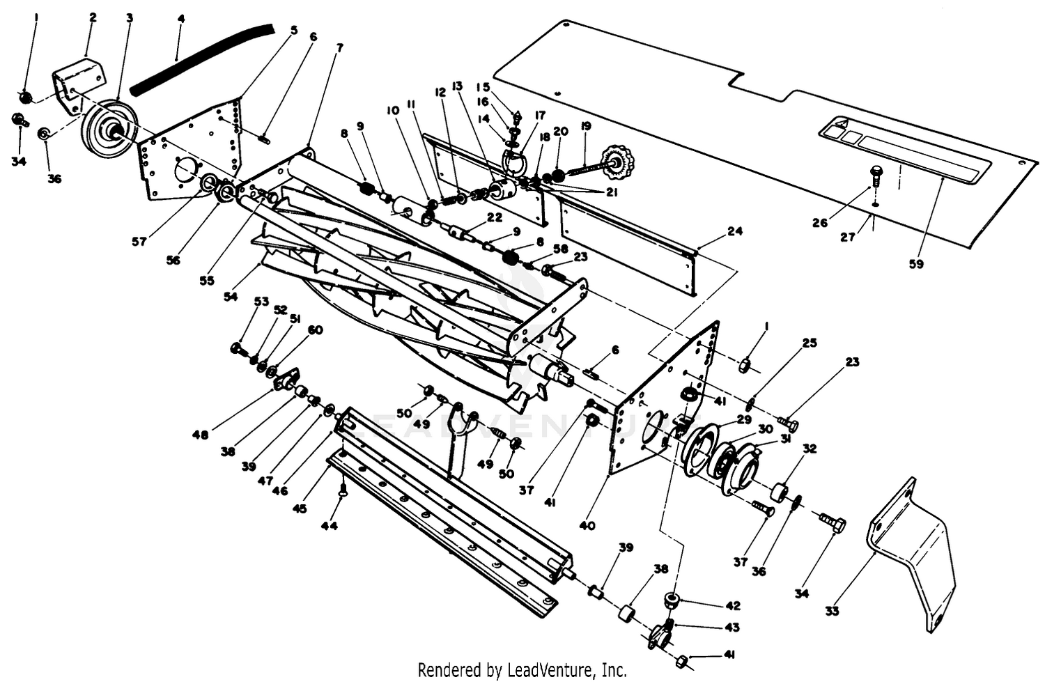 8  11 Blade Cutting Unit Reel Assembly