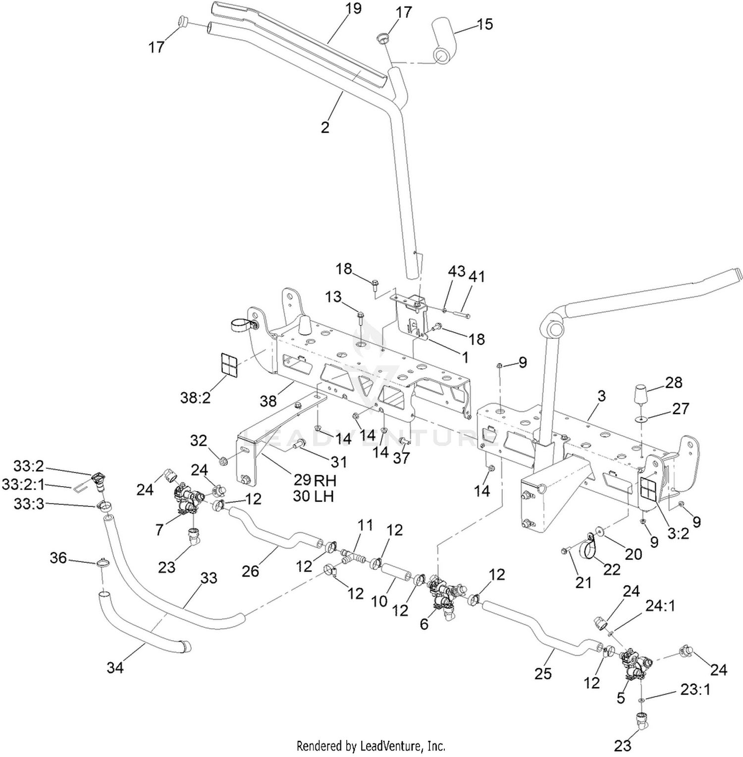 Center Boom Mount Assembly