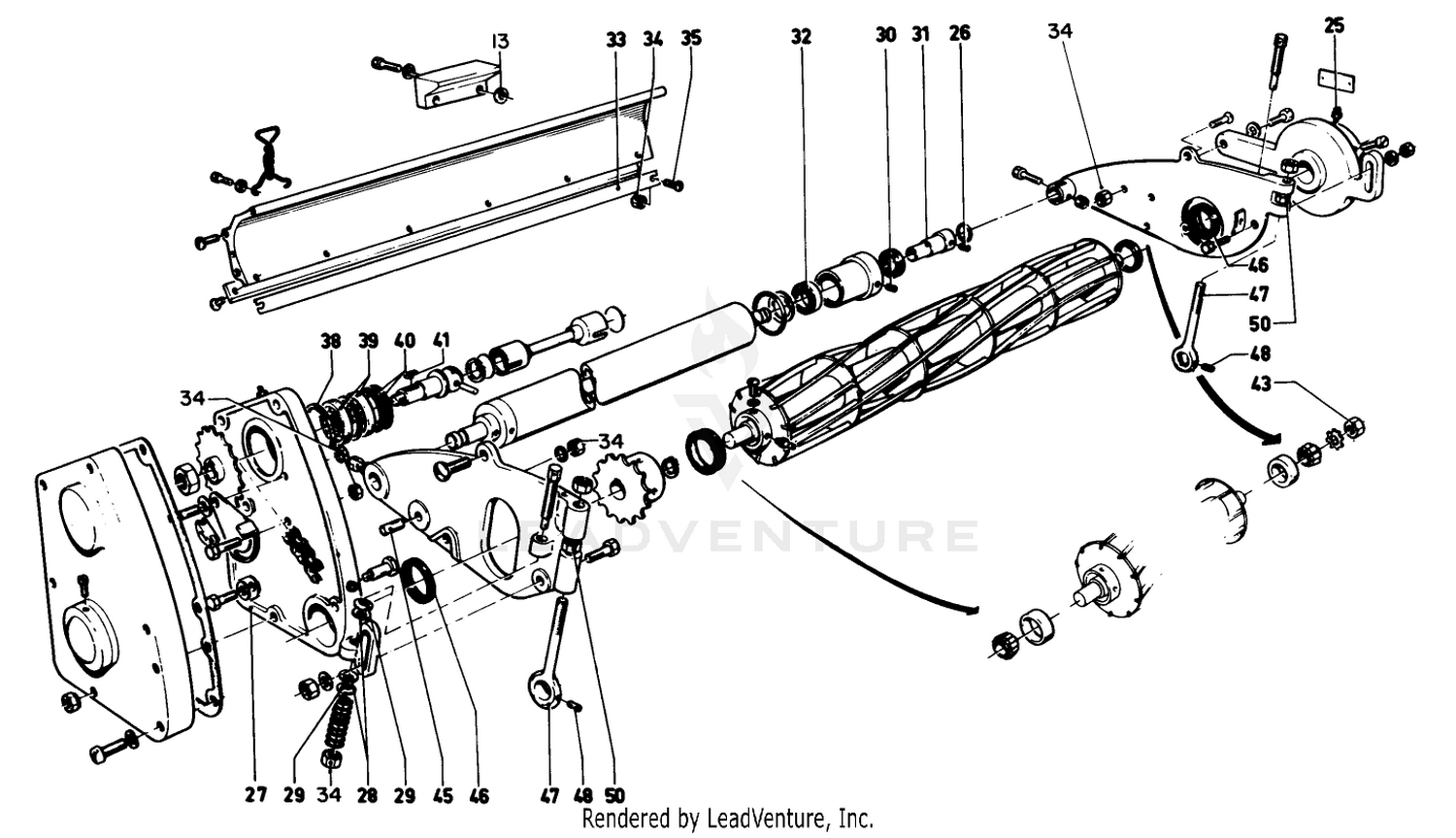 Cutting Unit Assembly (continued)