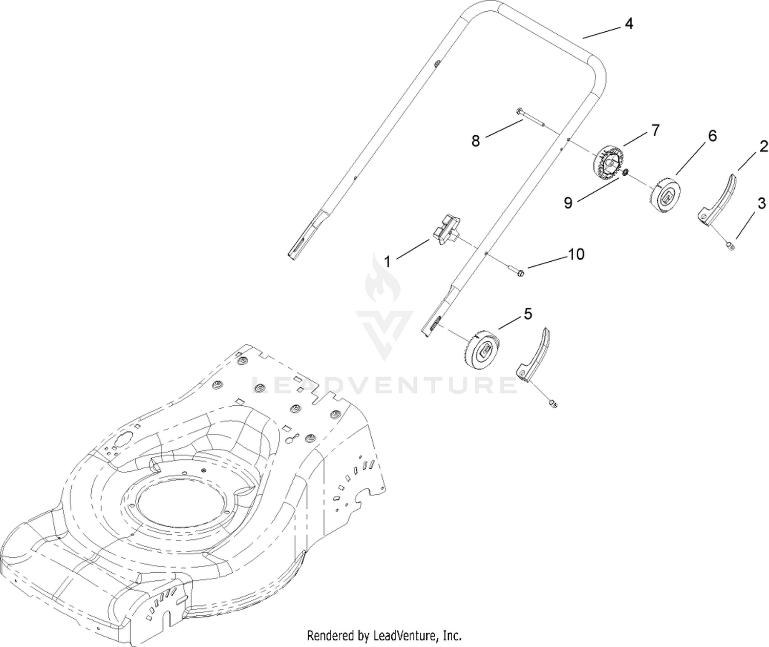 Lower Handle Assembly