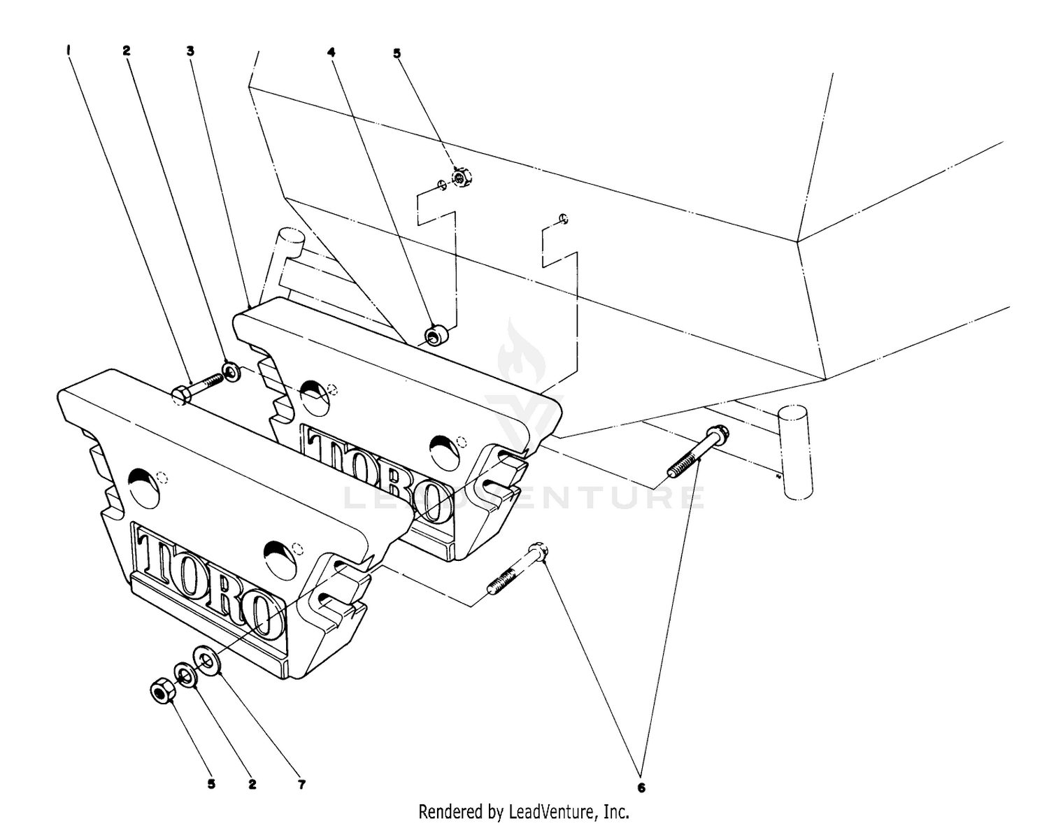 Rear Weight Kit Model No. 24-5780 (optional)