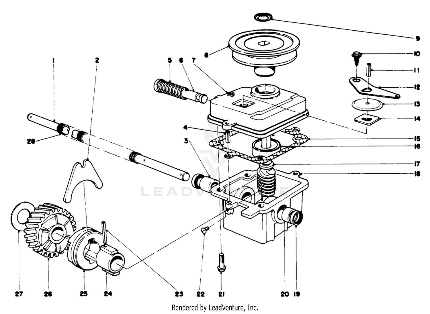 Gear Case Assembly