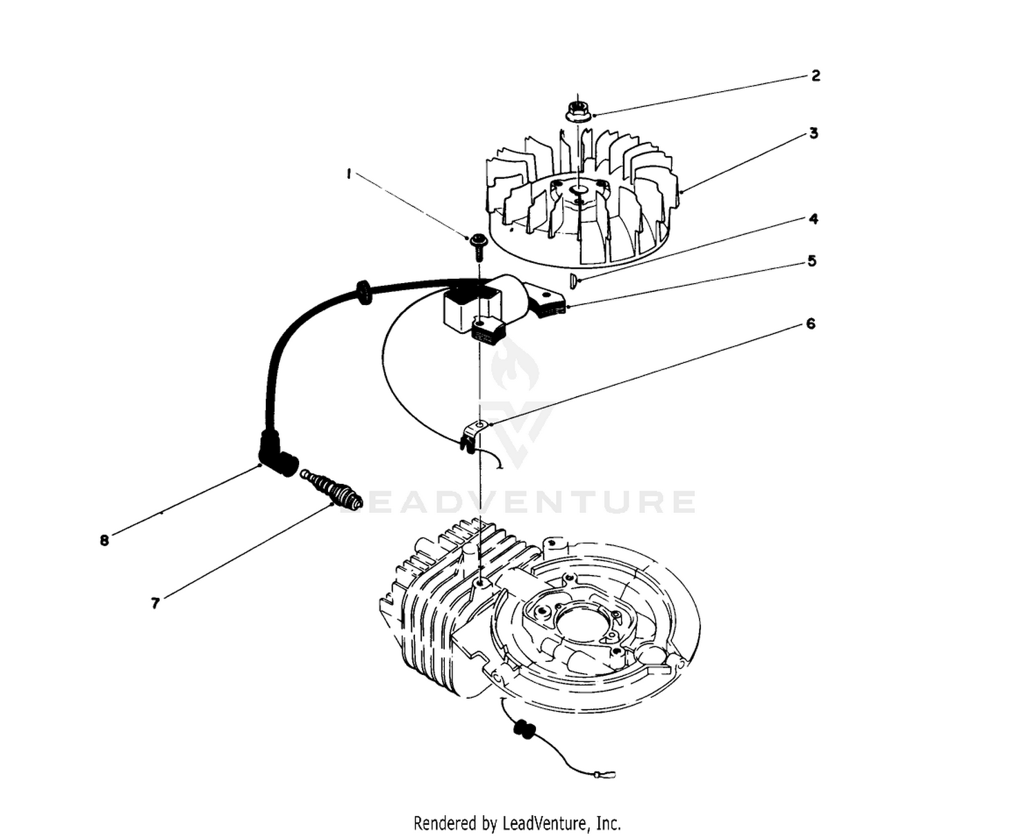 Flywheel  Magneto Assembly