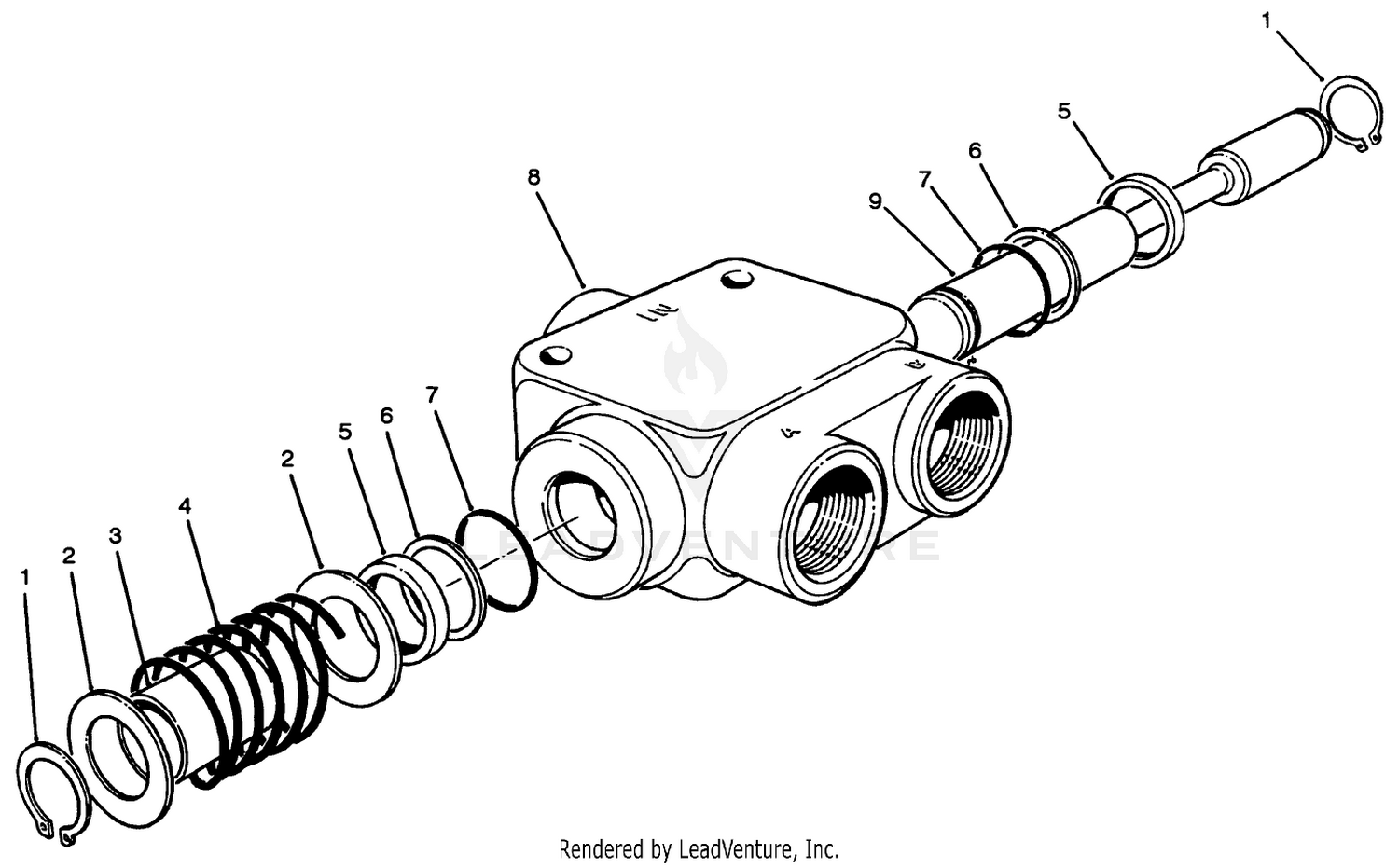 Reel Shut-Off Valve No. 58-5460