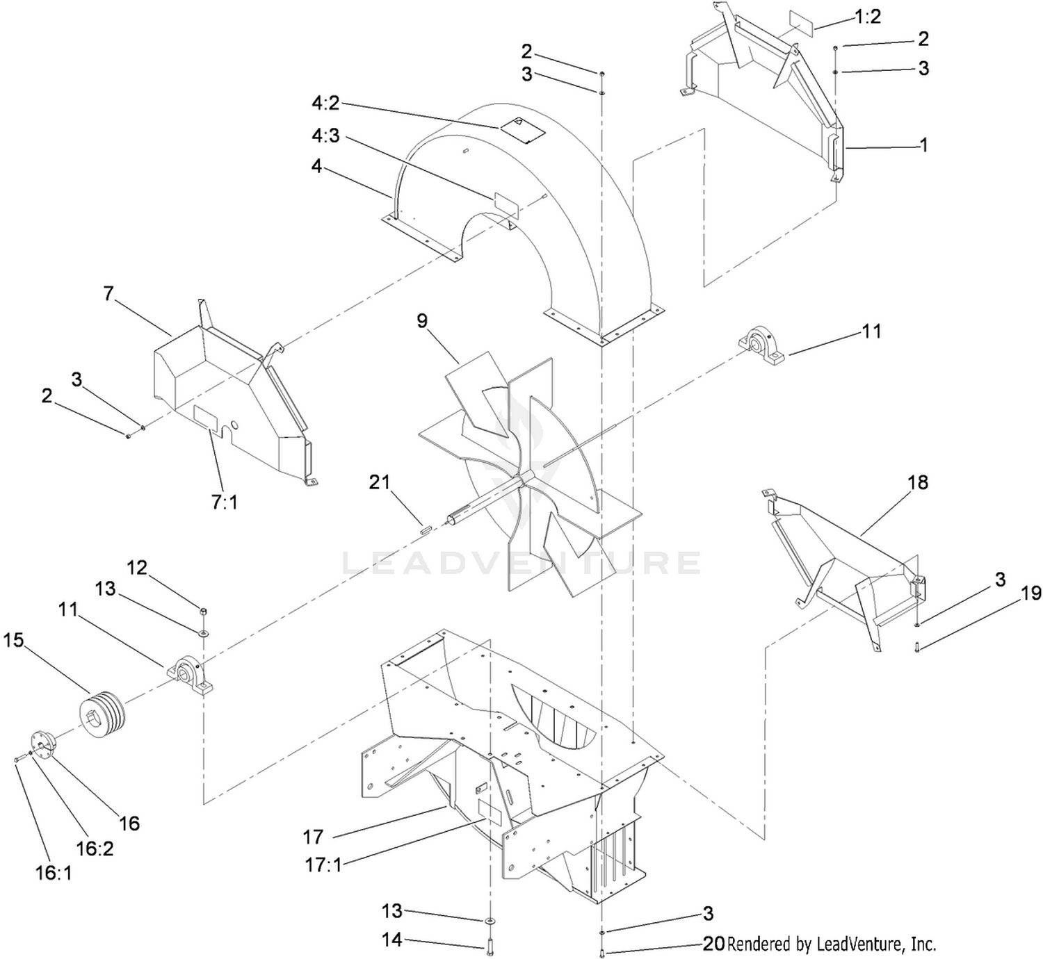 Housing and Impeller Assembly