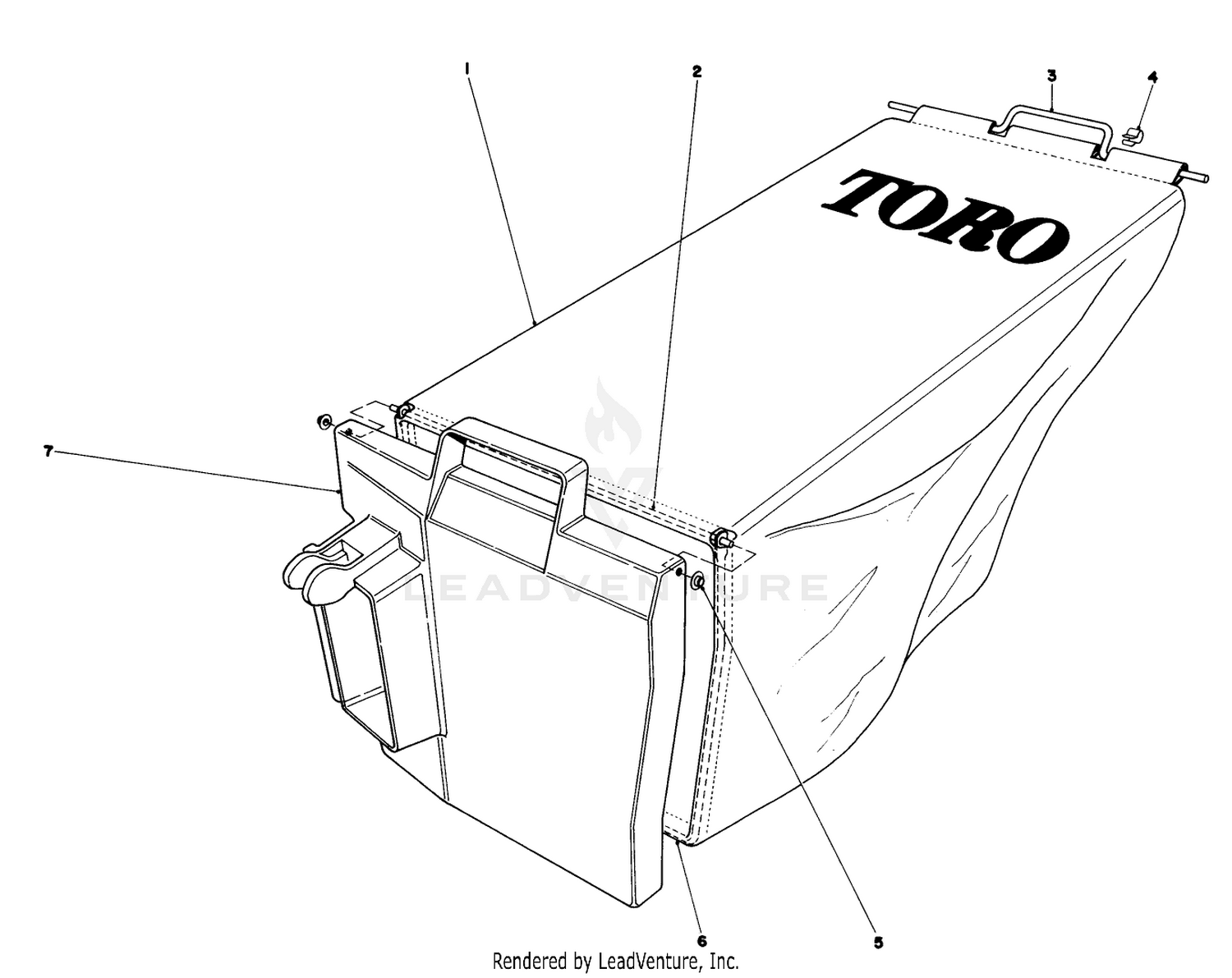 Grass Bag Assembly