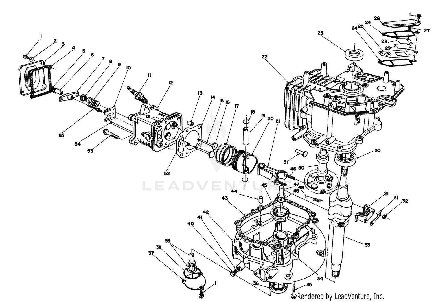Engine Assembly (model No. Vmh7)