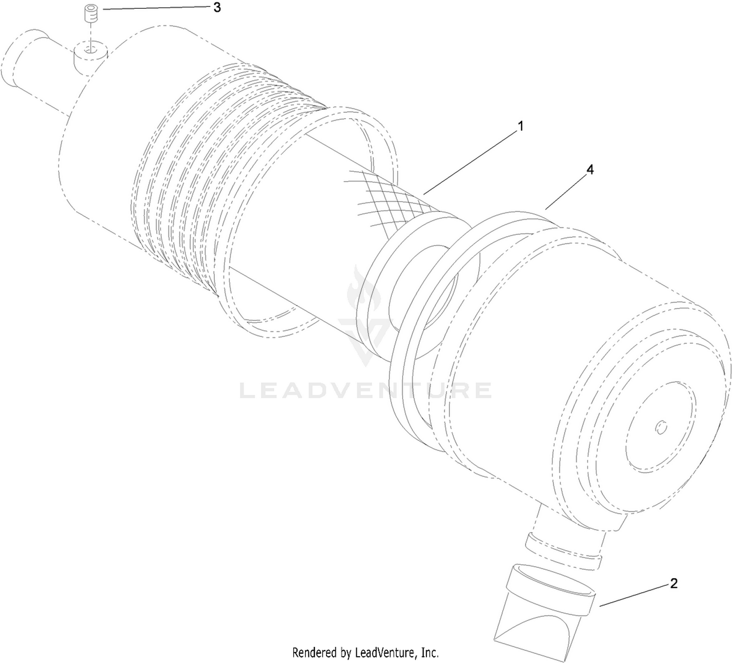 Air Cleaner Assembly No. 106-2416