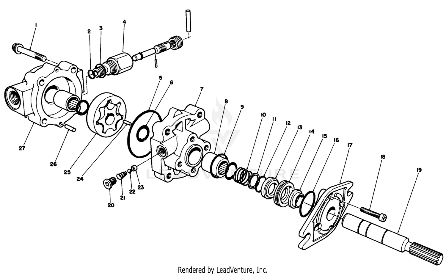 Backlapping Kit No. 63-4960 Reel Motor With By-Pass (optional)
