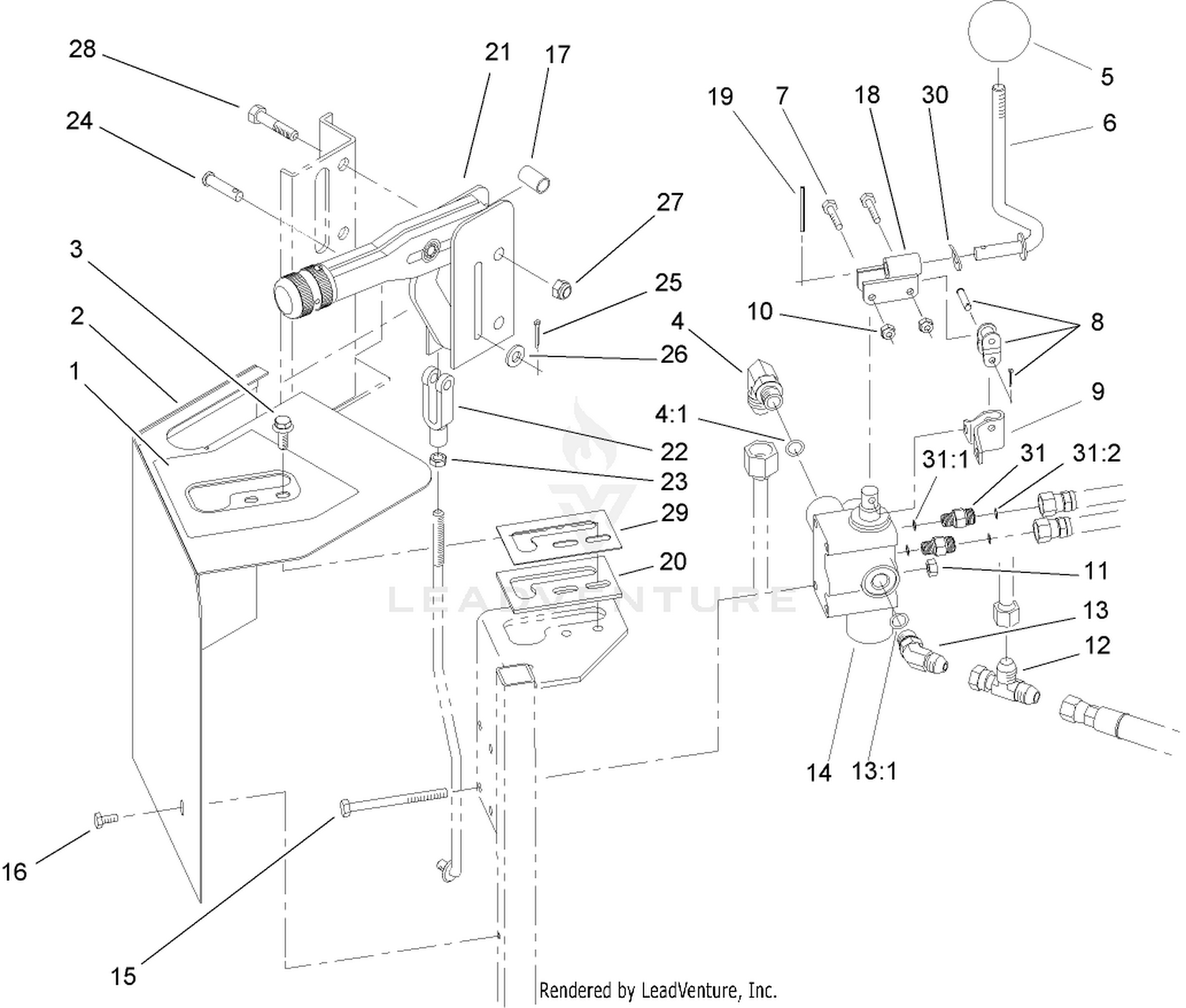 Lift Valve Installation Assembly