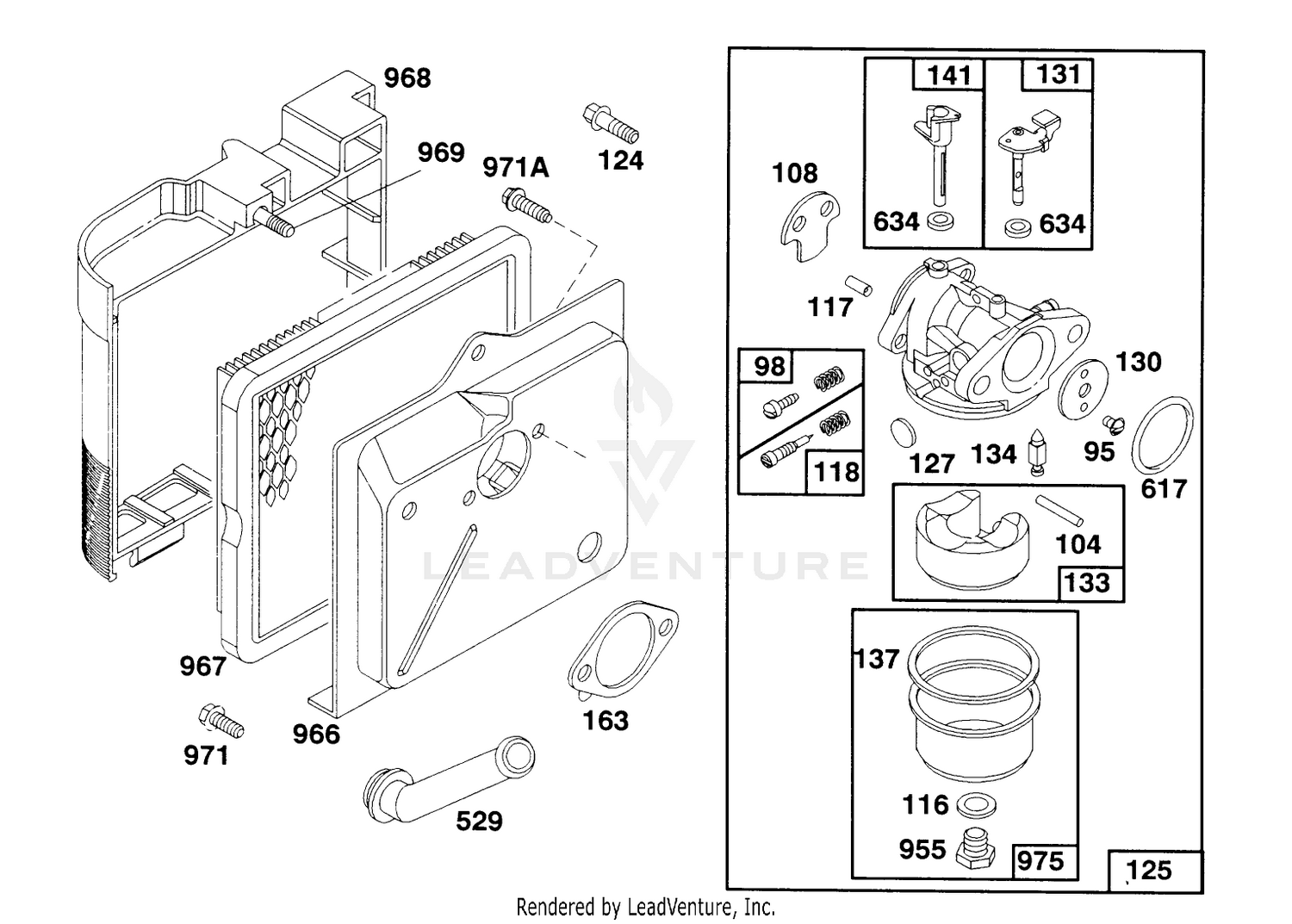 Engine Model 124702-3115-01 3
