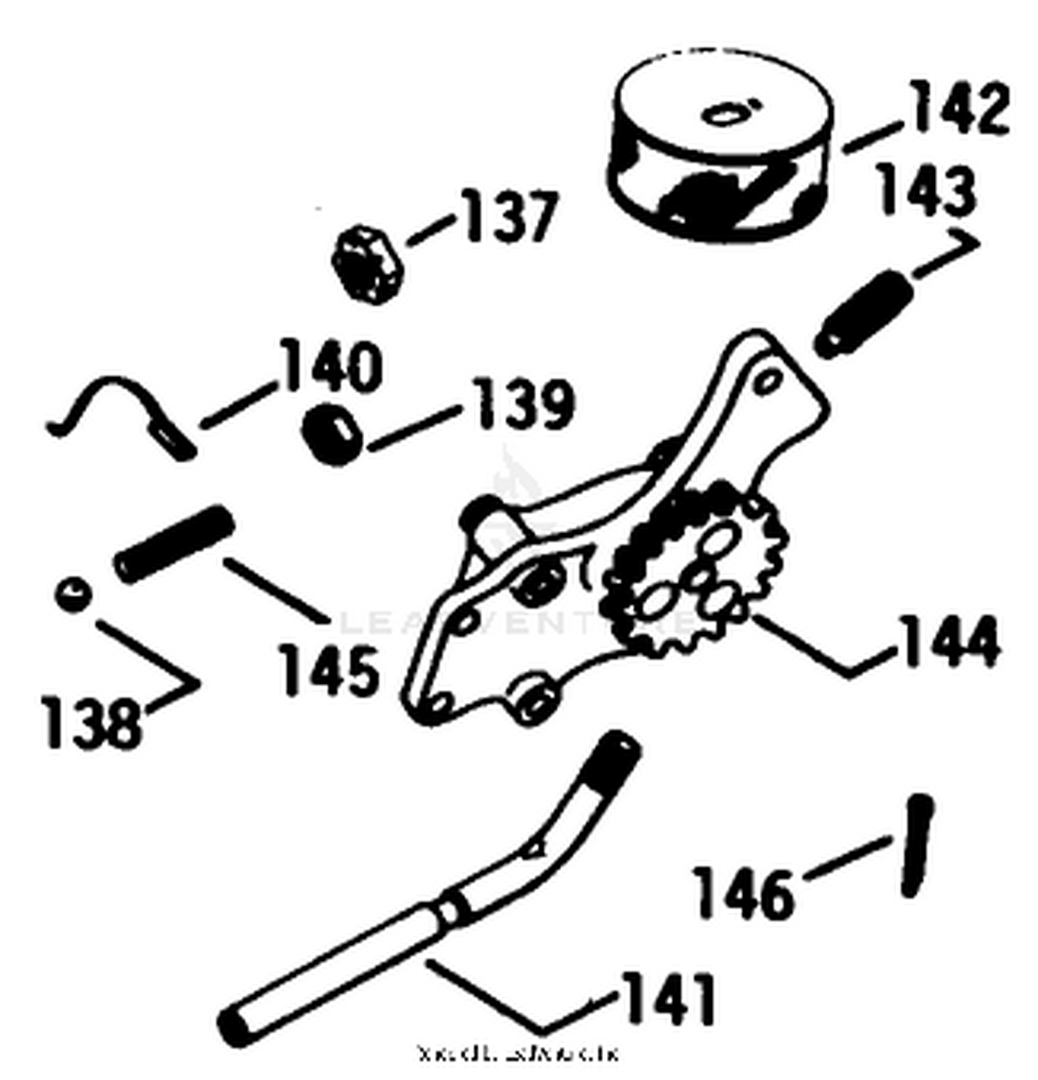Engine Kohler Model No. K582qs Type No. Ps-36315 (continued) Oil Pump-Group 25