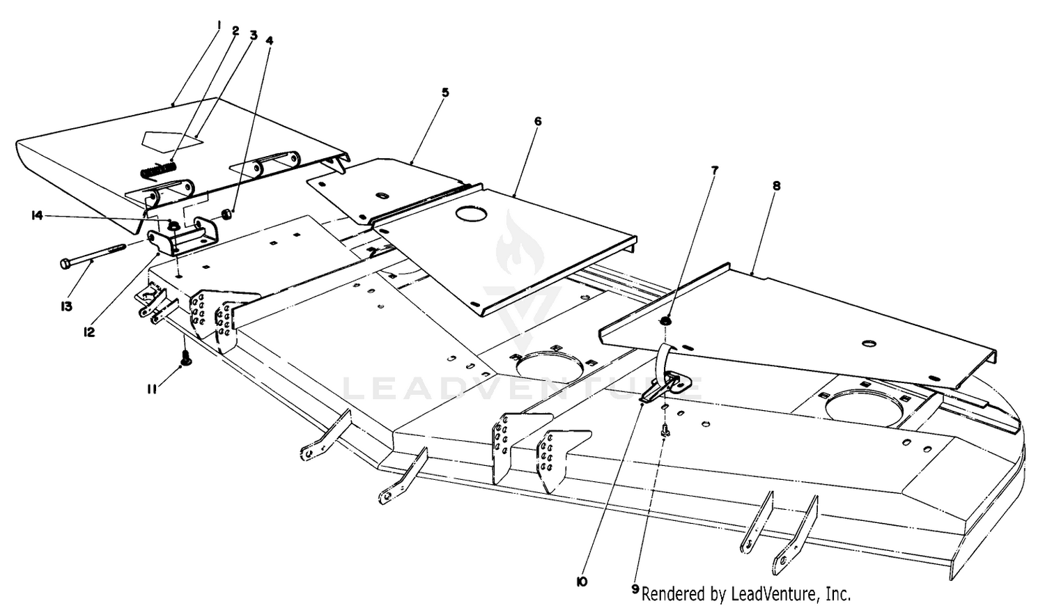 Deflector  Covers Assemblies