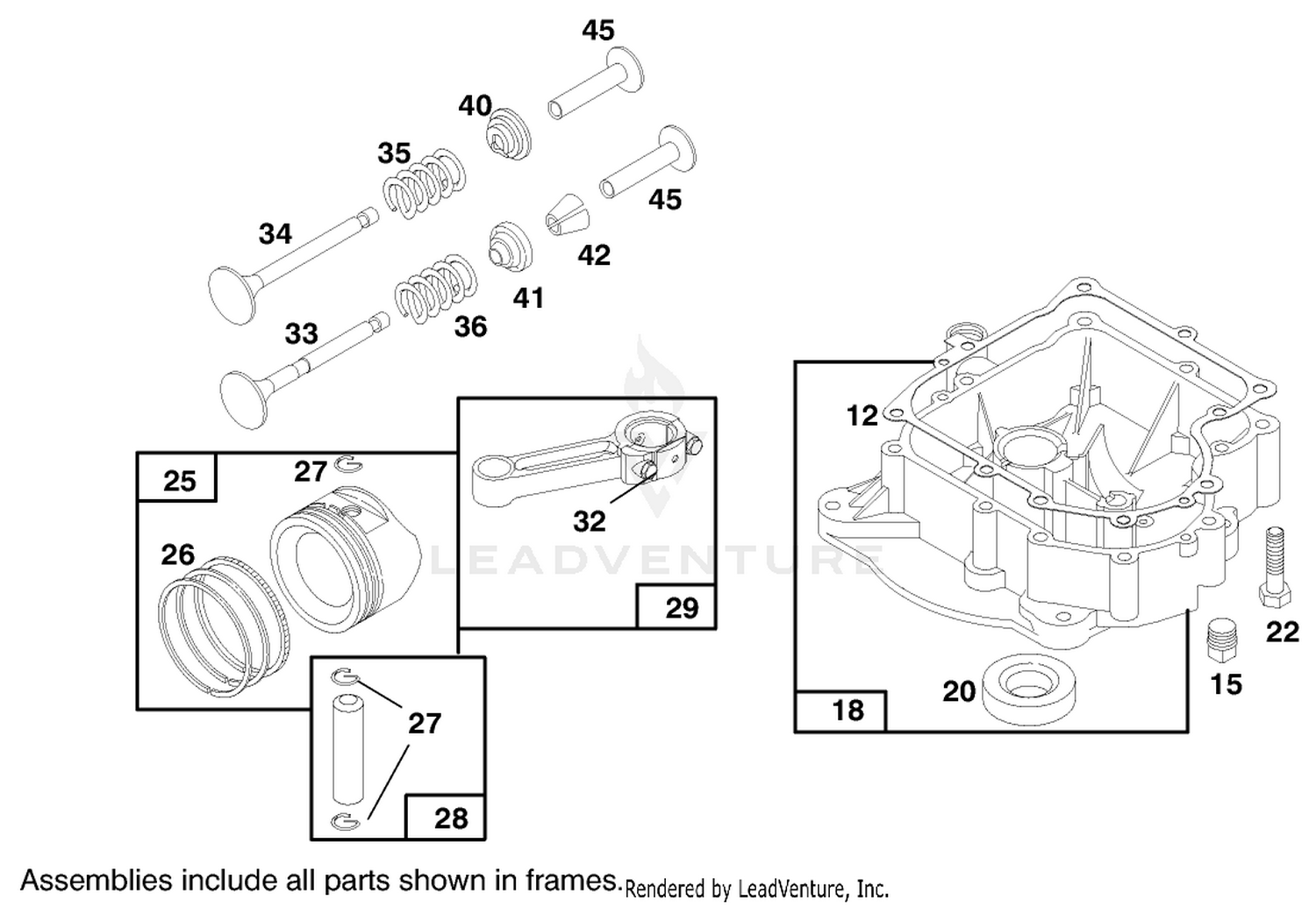 Engine Briggs  Stratton Model 28m707-0127-01 3