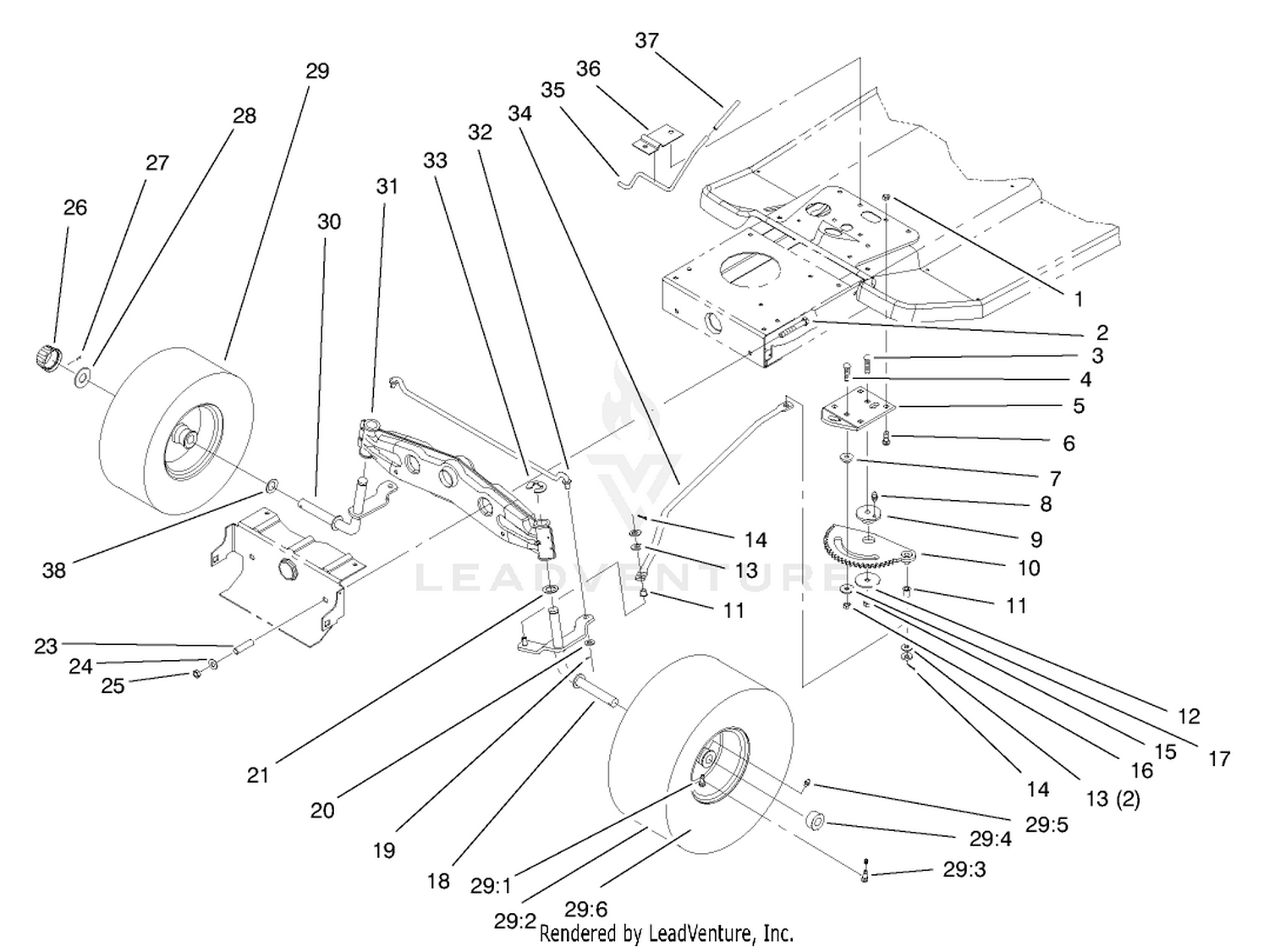 Front Axle Assembly