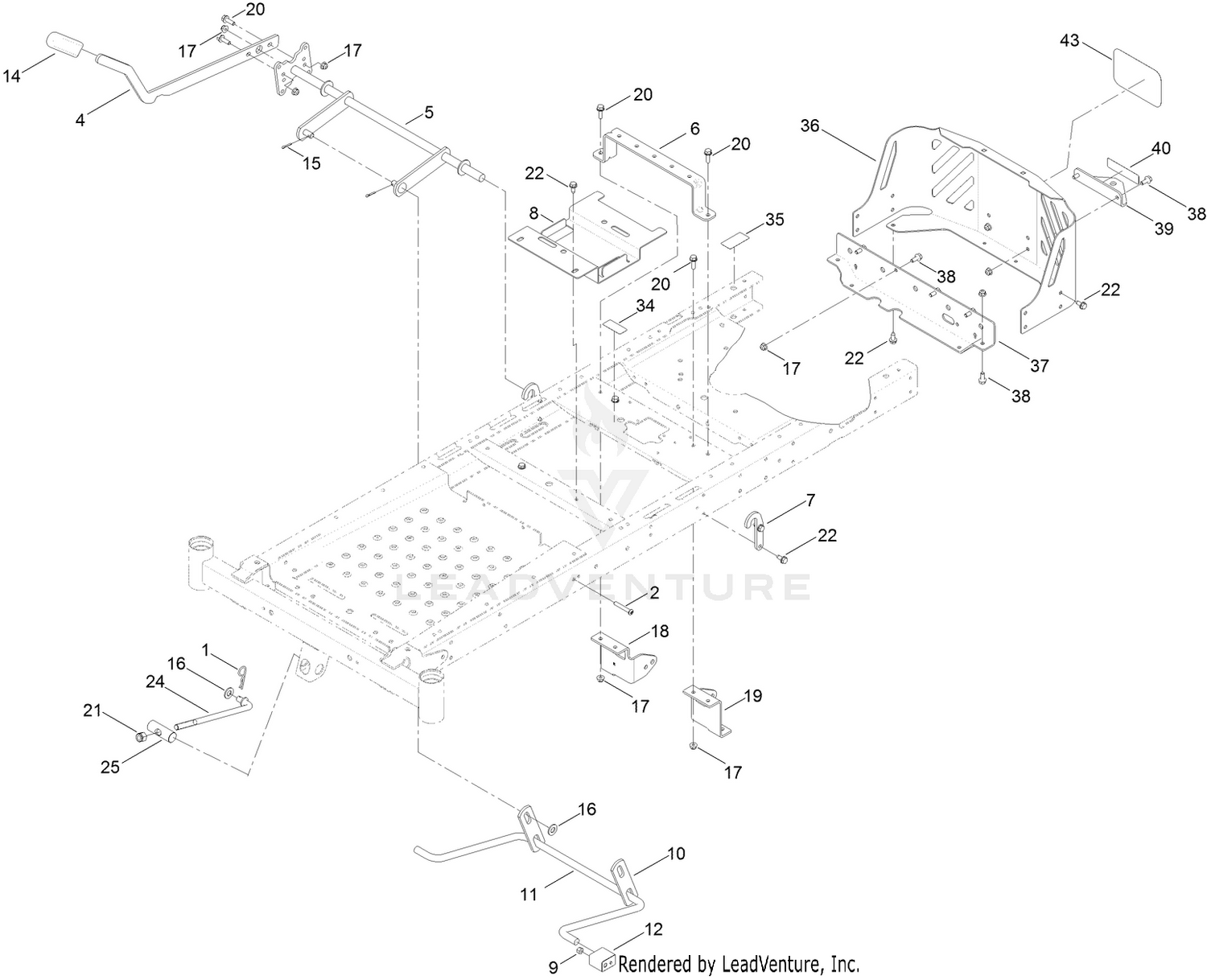 Deck Lift Assembly