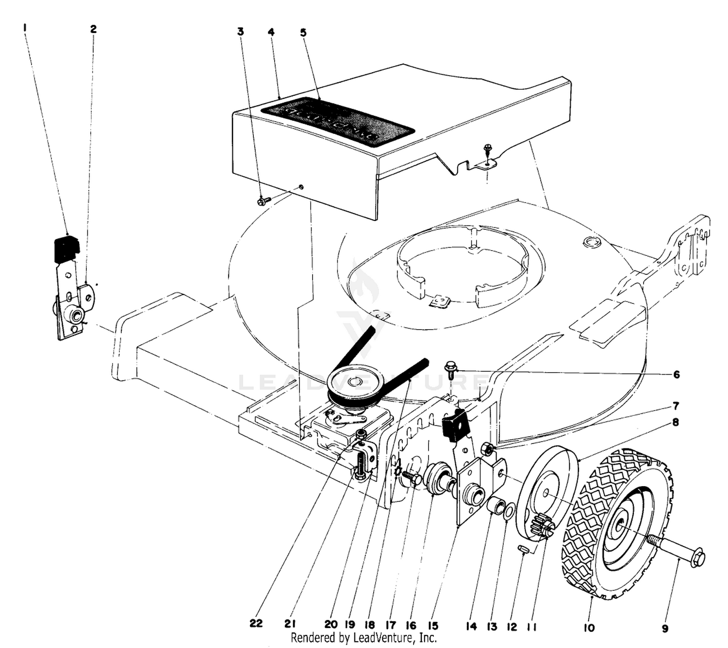 Front Wheel And Pivot Arm Assembly