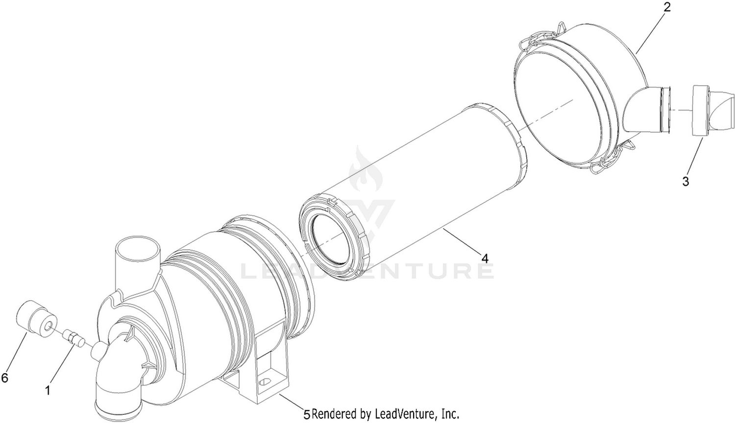 Air Cleaner Assembly No. 136-4481