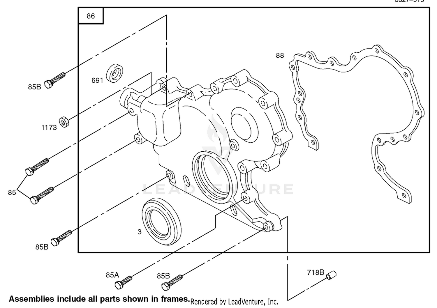 Gear Cover Assembly