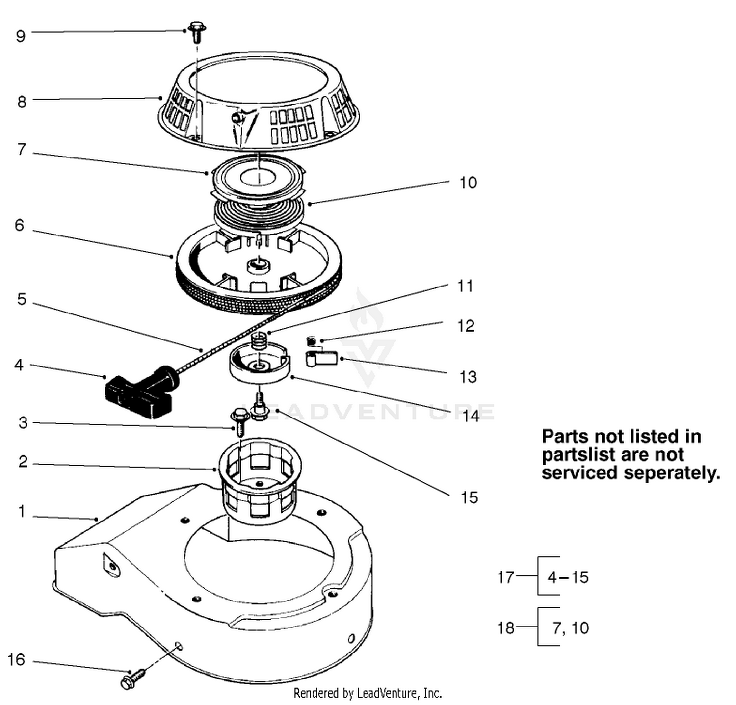 Starter Assembly No. 81-2030