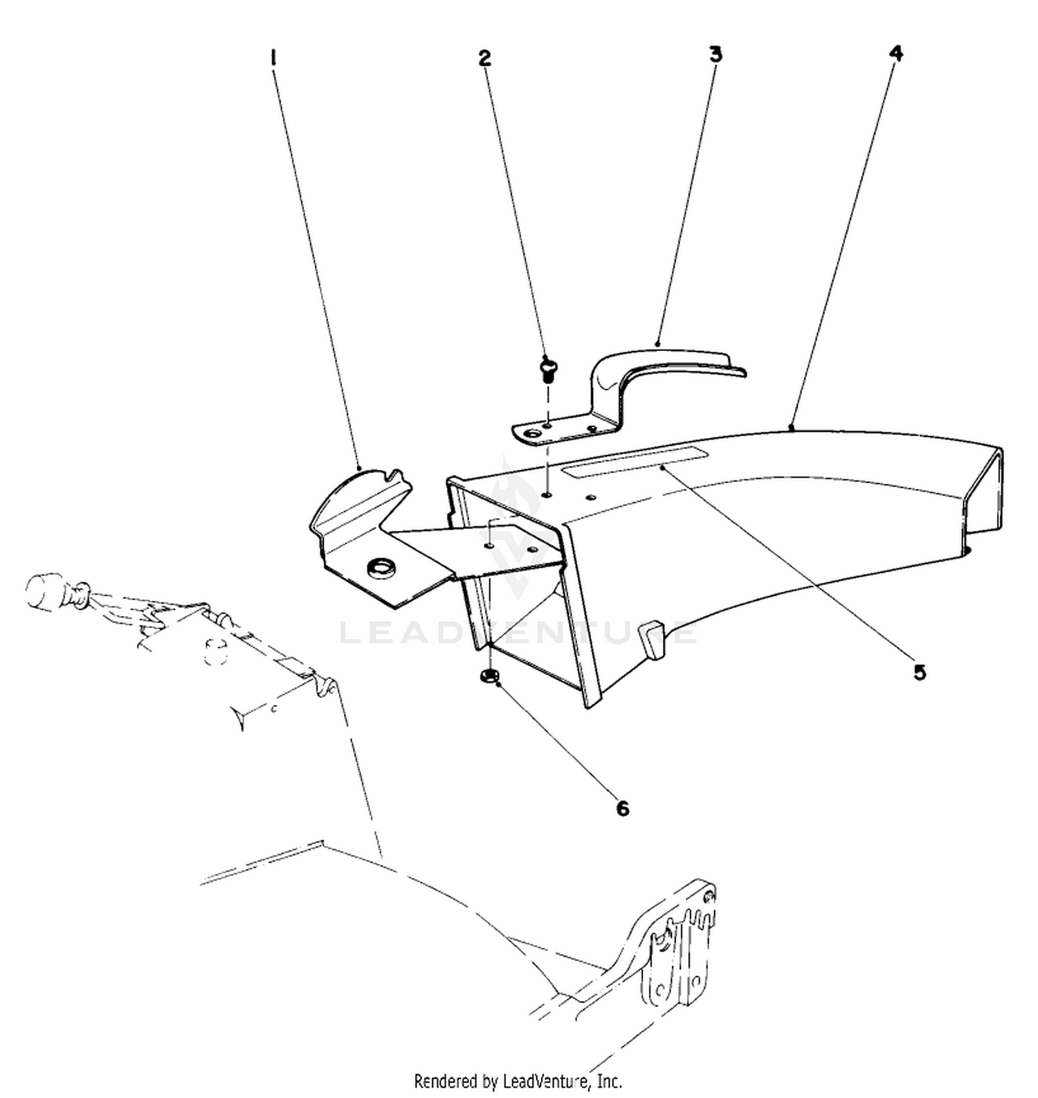 Side Discharge Chute Kit No. 59109 (optional)